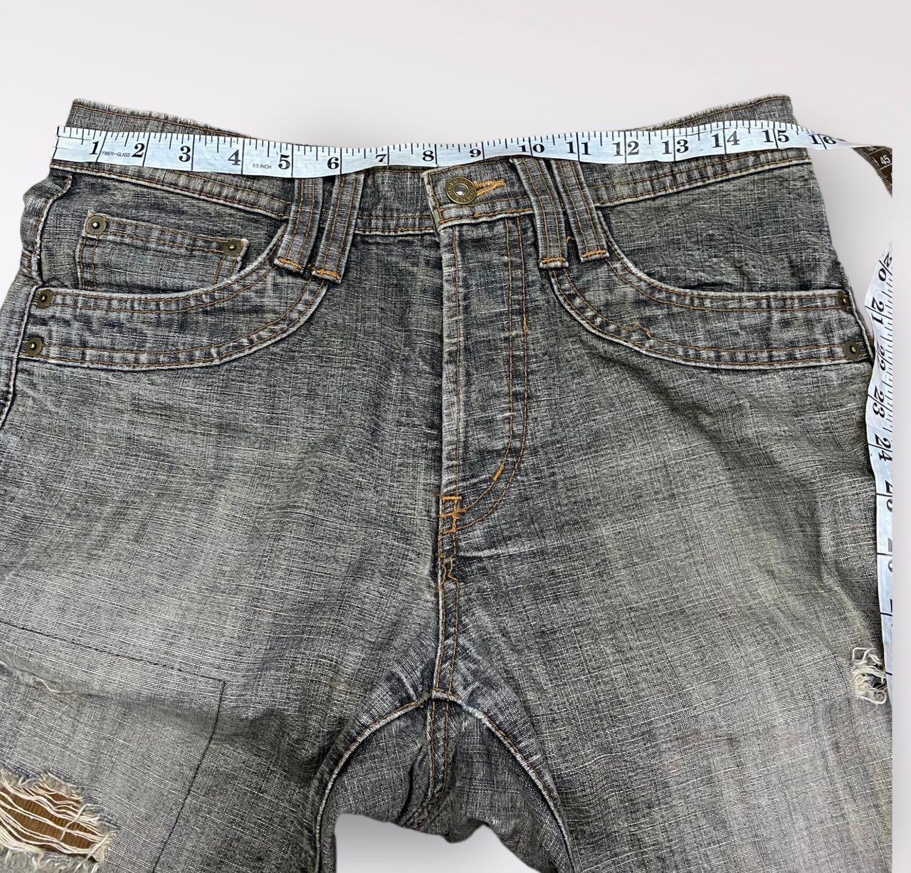 Morgan Homme 💥BEST OFFER💥MORGAN HOMME JAPANESE BRAND DISTRESSED DENIM Size US 30 / EU 46 - 3 Thumbnail