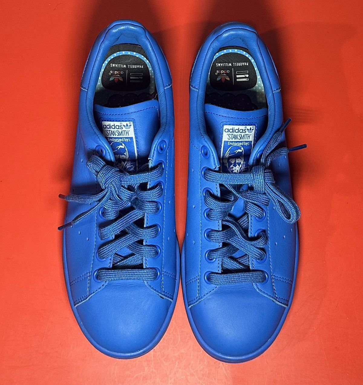 Adidas × Pharrell Size 8 - Adidas Pharrell Williams x Stan Smith Blue Size US 8 / EU 41 - 4 Thumbnail