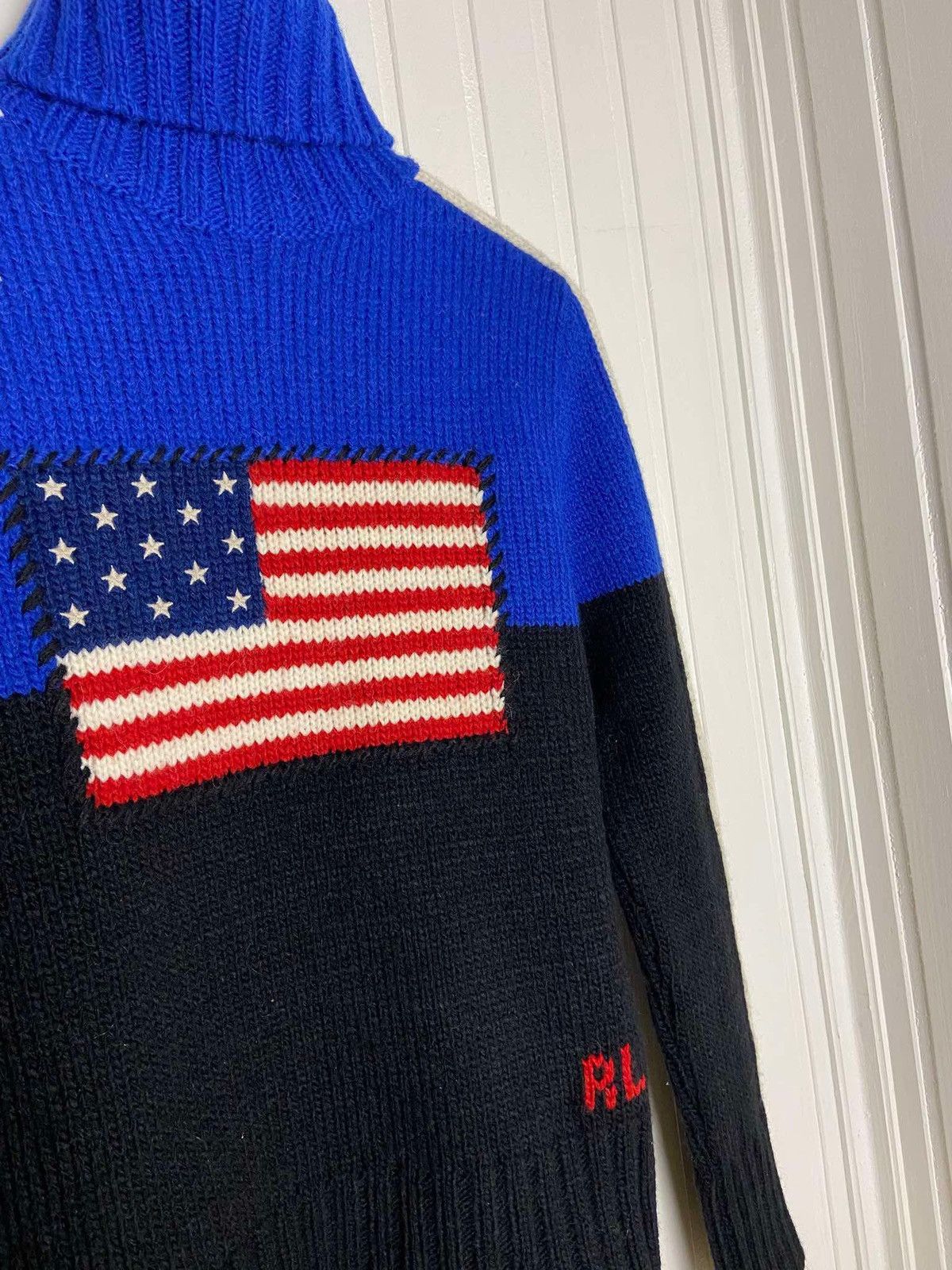 Polo Ralph Lauren Polo Ralph Lauren American Flag Sweater Hand Knit size S Size S / US 4 / IT 40 - 4 Thumbnail