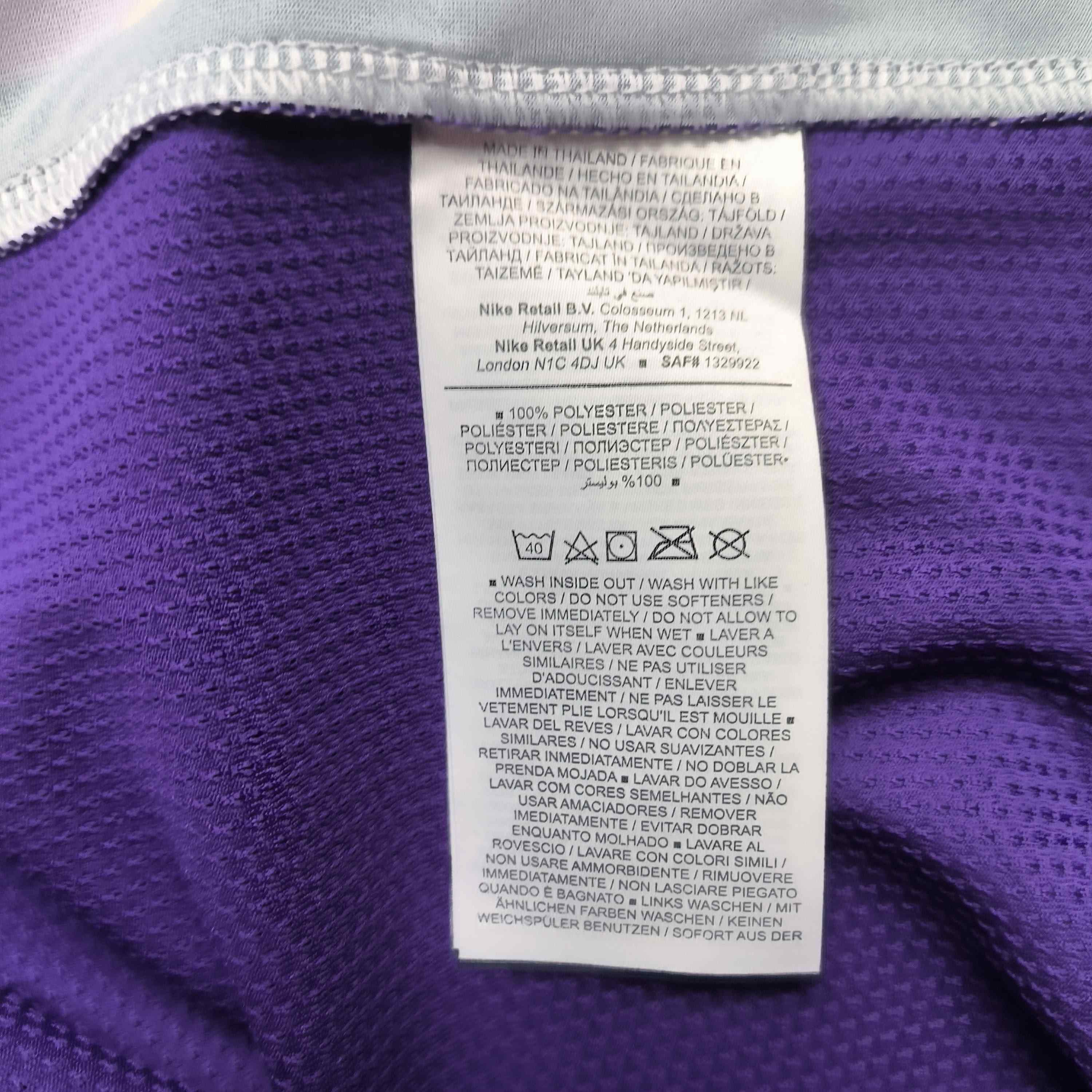 Nike NEW Phoenix Suns Kevin Durant Authentic NBA jersey size 58 Size US XXL / EU 58 / 5 - 6 Thumbnail