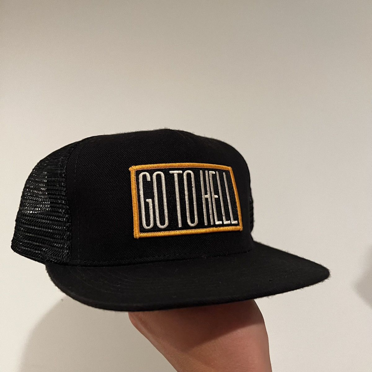 Supreme Supreme Go To Hell Snapback hat Size ONE SIZE - 10 Thumbnail