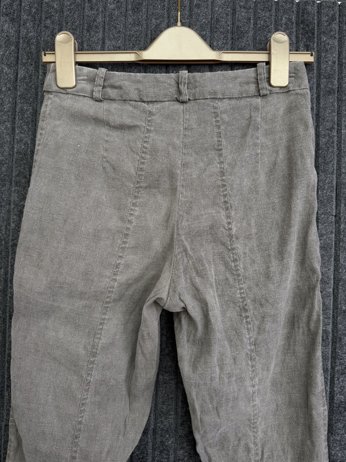Annette Gortz Vintage Annette Gortz Gray Linen Blend Cropped women’s Pants Size 25" / US 0 / IT 36 - 12 Thumbnail