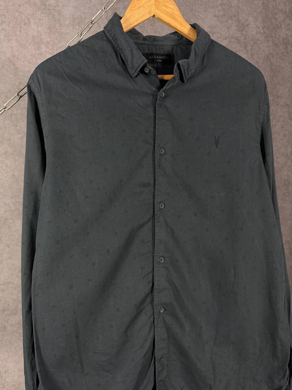 Allsaints Allsaints designer monogram shirt Size US L / EU 52-54 / 3 - 3 Thumbnail