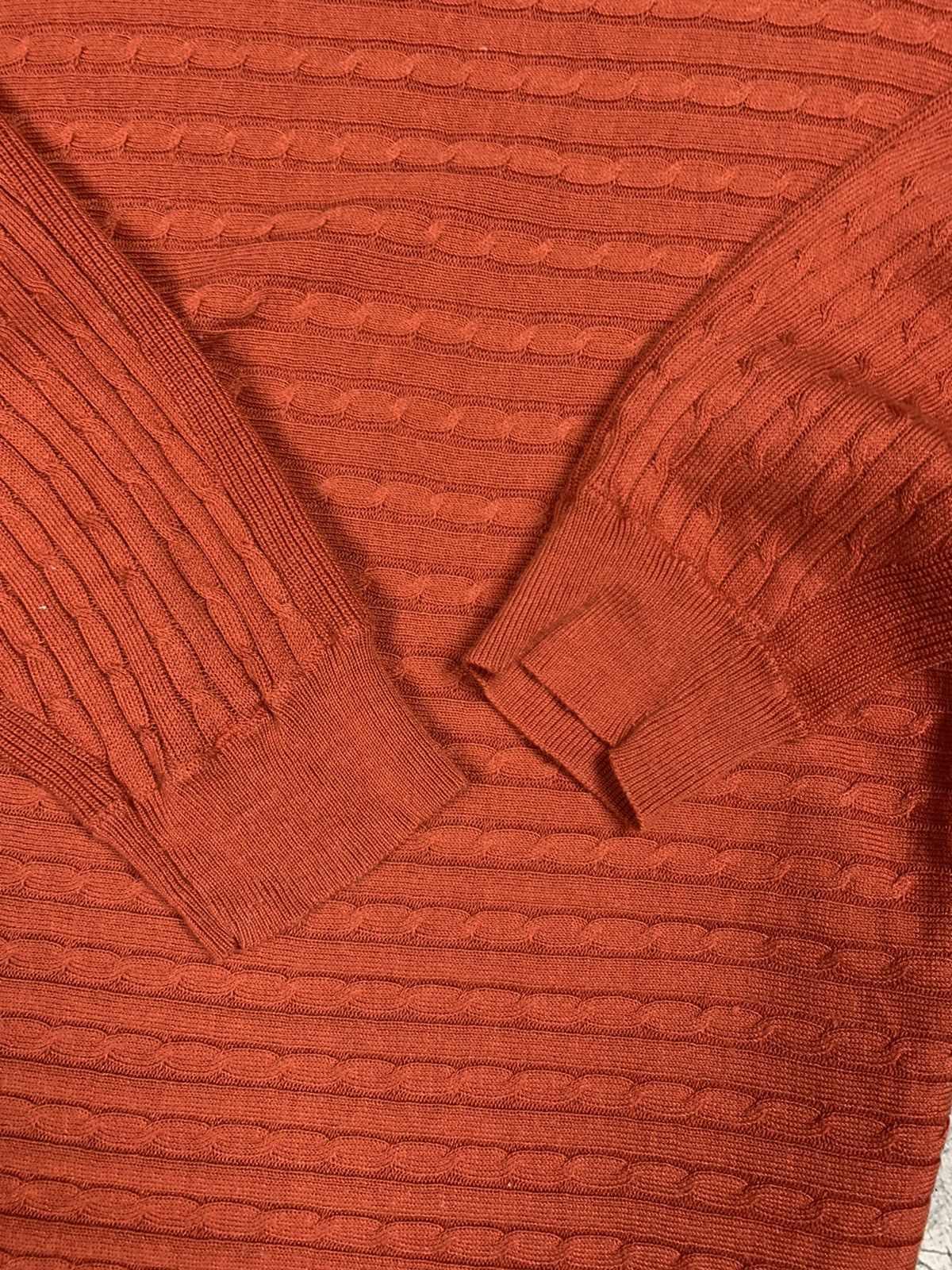 Lauren Ralph Lauren Lauren Ralph Lauren Knit Sweater Size M Orange Long Sleeve Size M / US 6-8 / IT 42-44 - 7 Thumbnail