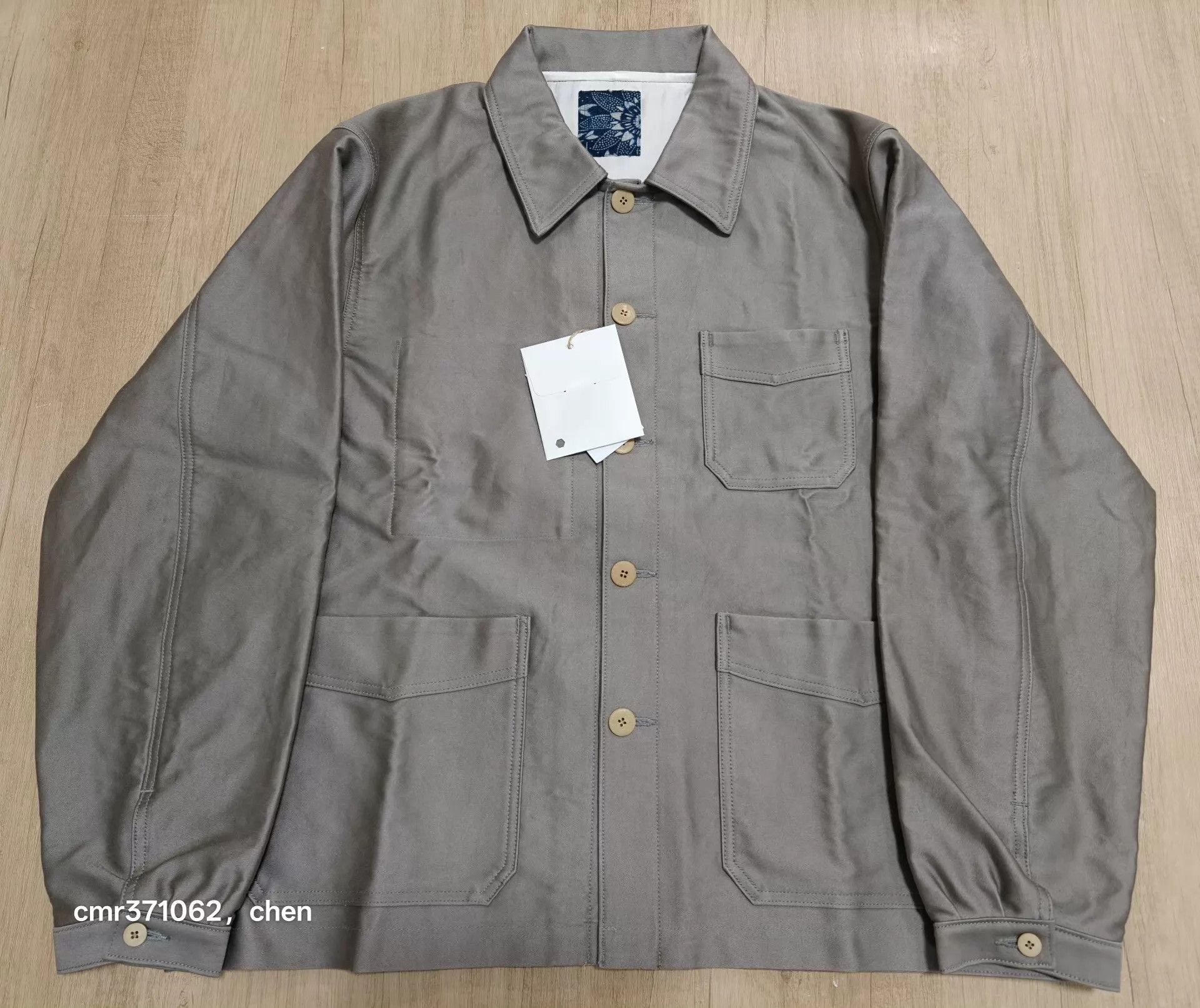 Visvim VISVIM 25 ICT TRAVAIL COVERALL Moleskin Grey3 NEW Size US L / EU 52-54 / 3 - 1 Thumbnail