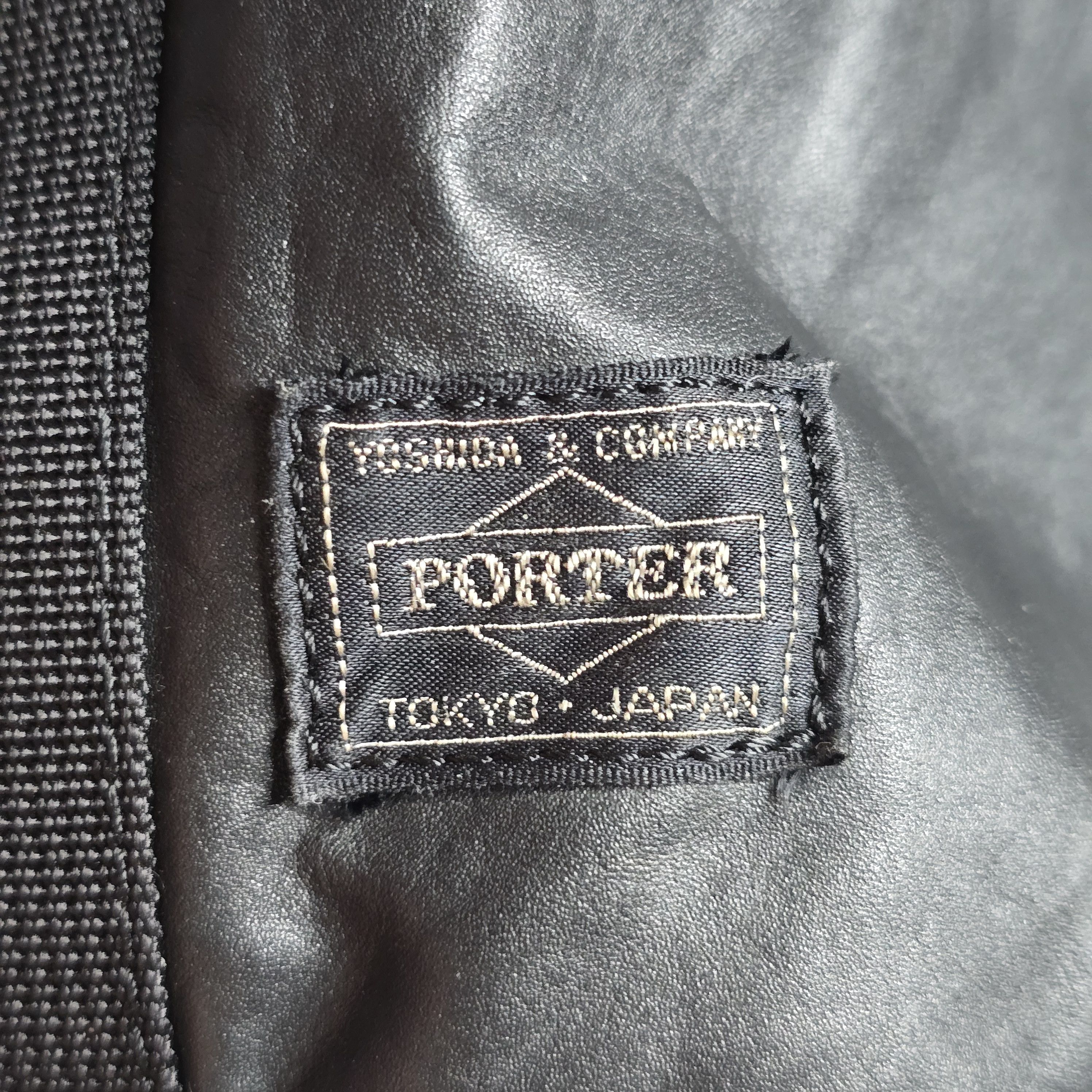 Porter PORTER - Leather Backpack Size ONE SIZE - 8 Thumbnail