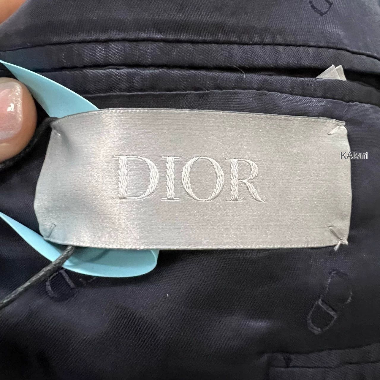 Dior Dior Blue Striped Suit Size US S / EU 44-46 / 1 - 3 Thumbnail