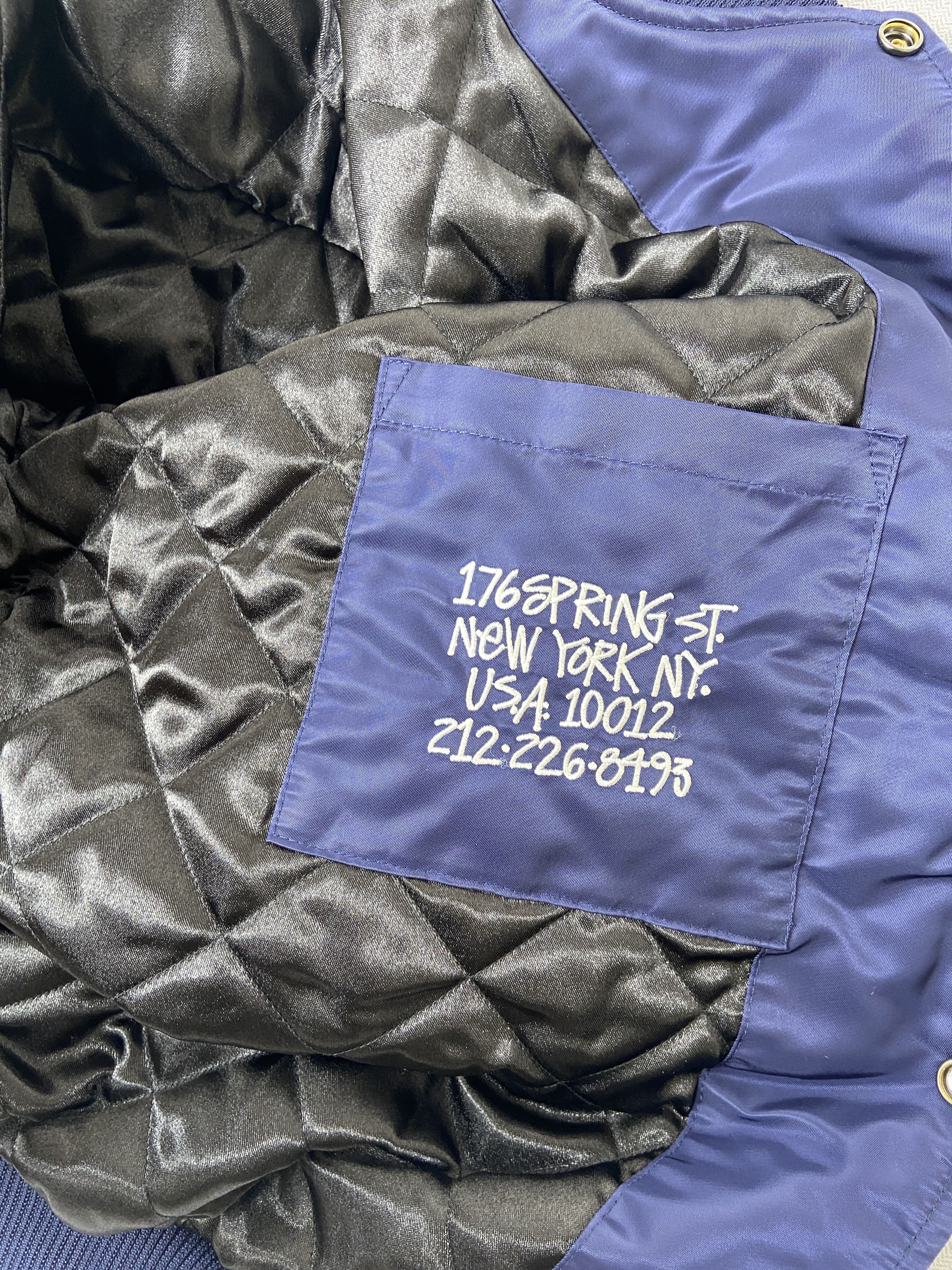 Stussy 2023SS New York CHAPTER SATIN JACKET Size US M / EU 48-50 / 2 - 7 Thumbnail