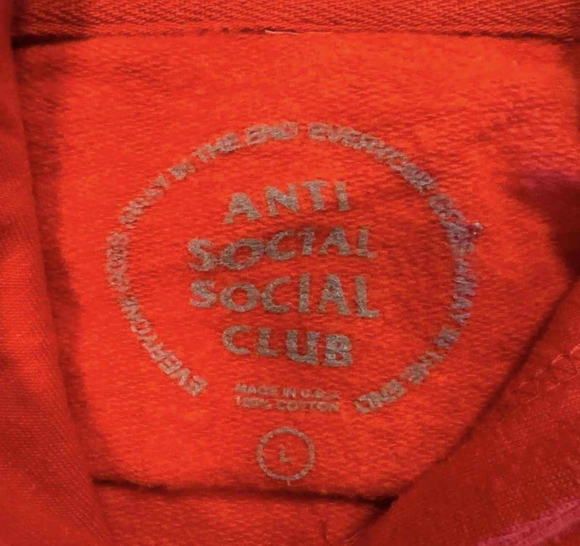 Anti Social Social Club ASSC Hoodie Size US L / EU 52-54 / 3 - 3 Thumbnail