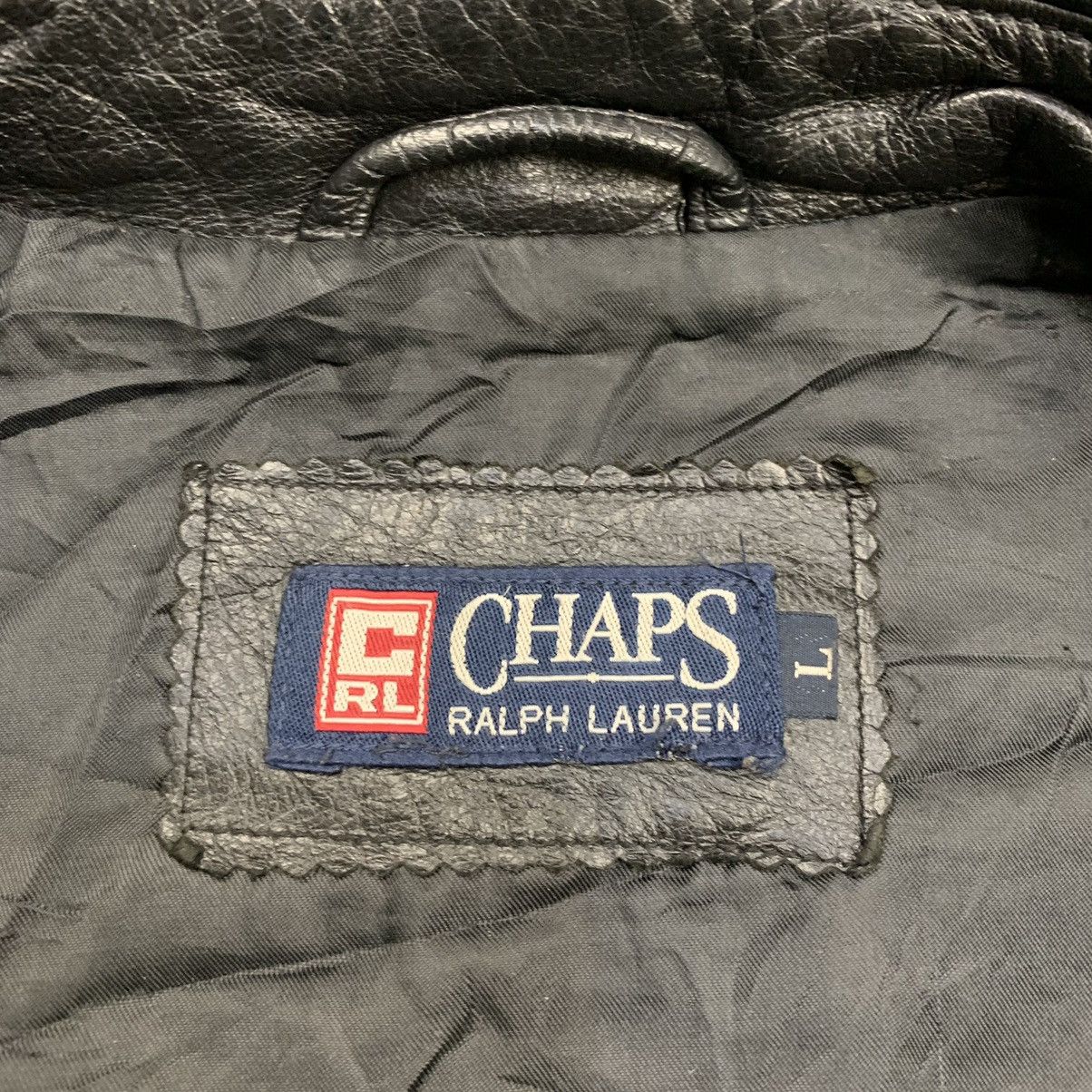 Chaps Ralph Lauren × Ralph Lauren × Vintage Vintage chaps ralph lauren leather jacket Size US L / EU 52-54 / 3 - 7 Thumbnail