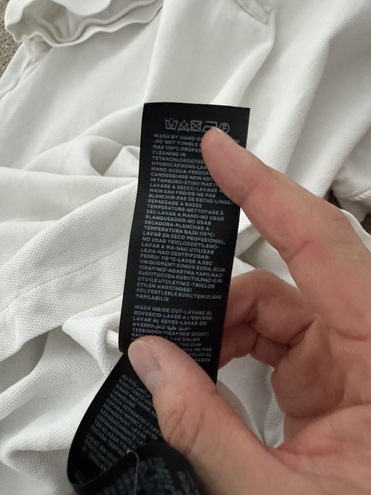 Tom Ford Tom Ford Cotton Polo Size 52 - White Size US L / EU 52-54 / 3 - 7 Thumbnail
