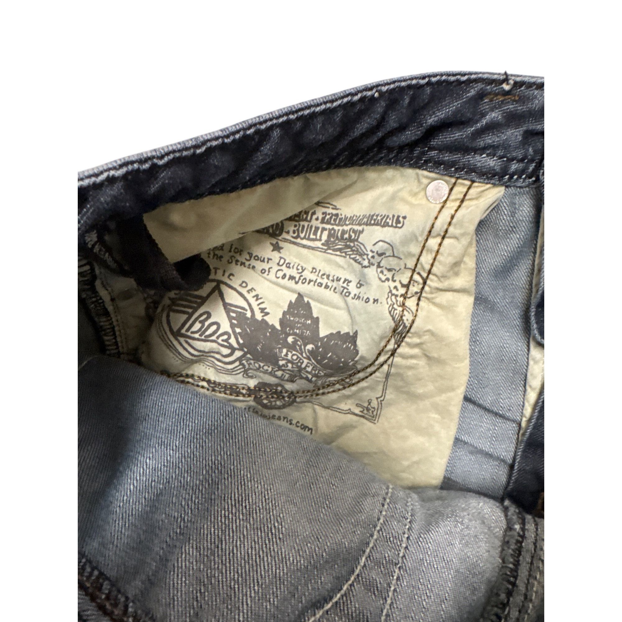 Buffalo David Bitton Buffalo David Bitton Mens Blue Denim Jeans 34W x 32L SKU 741 Size US 34 / EU 50 - 9 Thumbnail