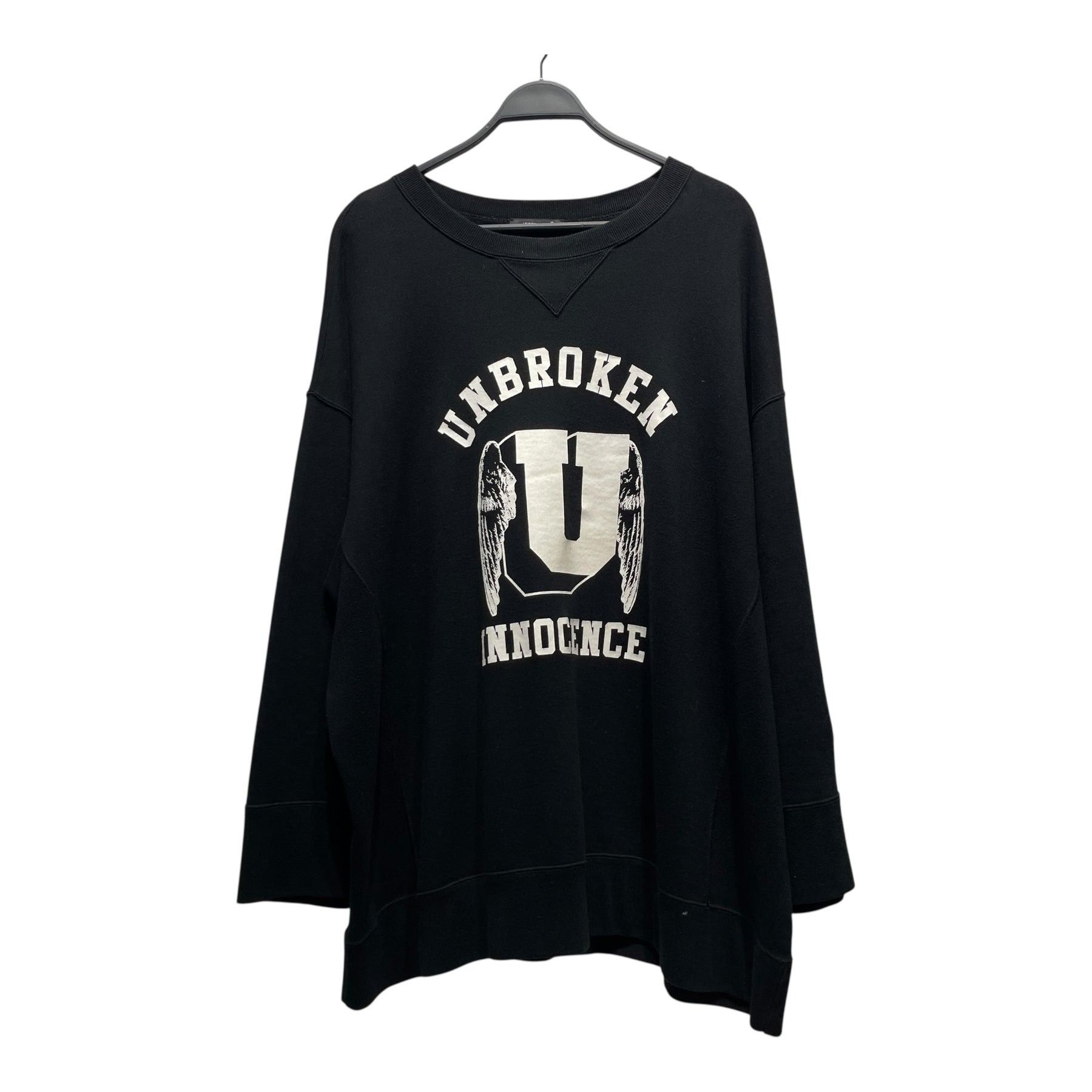Undercover Oversized "UNBROKEN INNOCENCE" Drop Shoulder Sweatshirt Size US XL / EU 56 / 4 - 1 Thumbnail