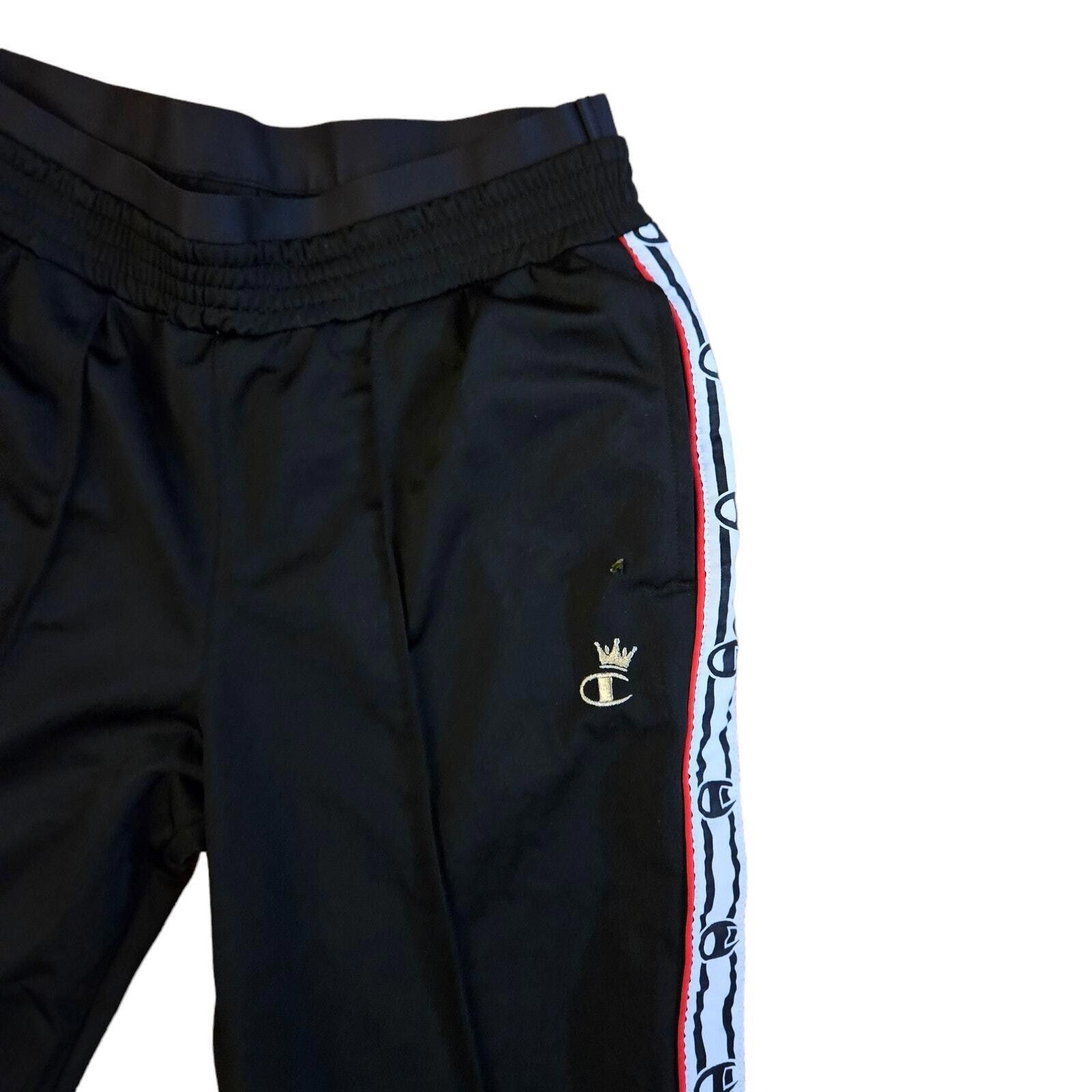 Champion Champion Track Pants Side Logo Casual Running Black Size M Size US 32 / EU 48 - 2 Thumbnail