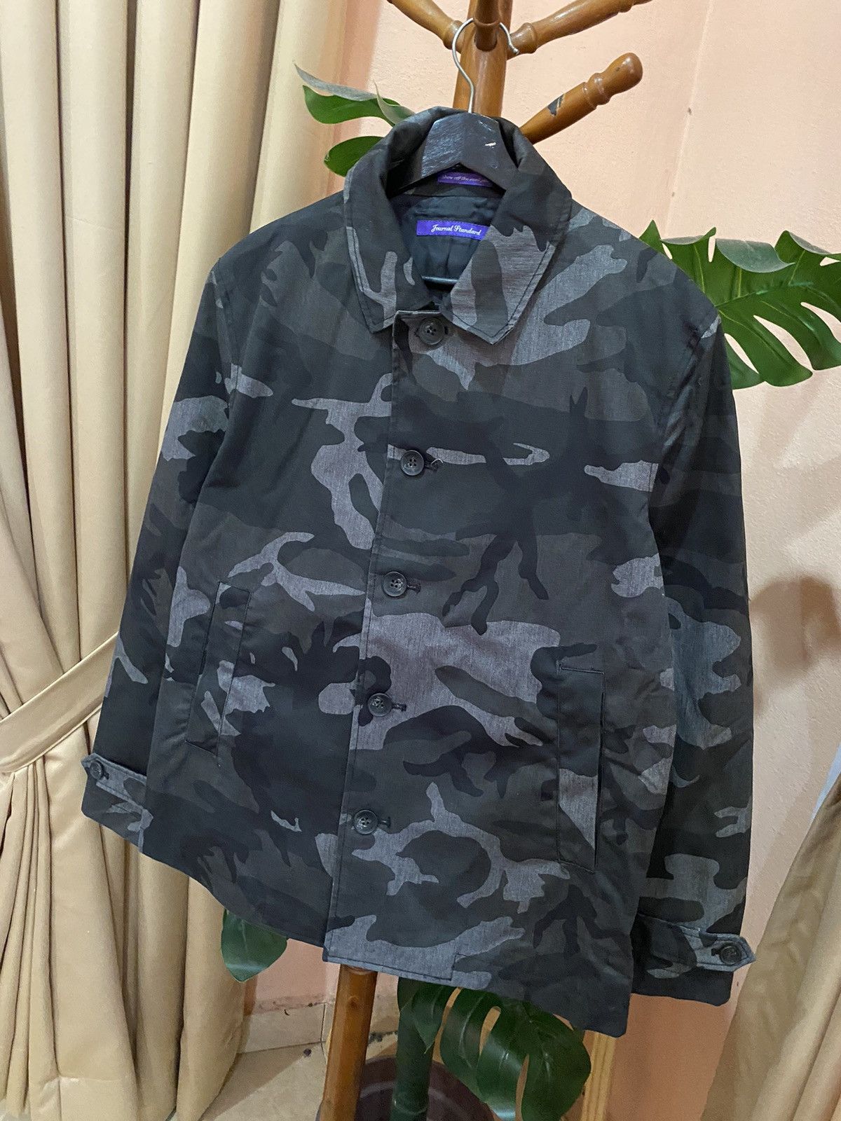 Journal Standard Journal Standard Camo Trench Coat – Japanese Streetwear Size US L / EU 52-54 / 3 - 4 Thumbnail