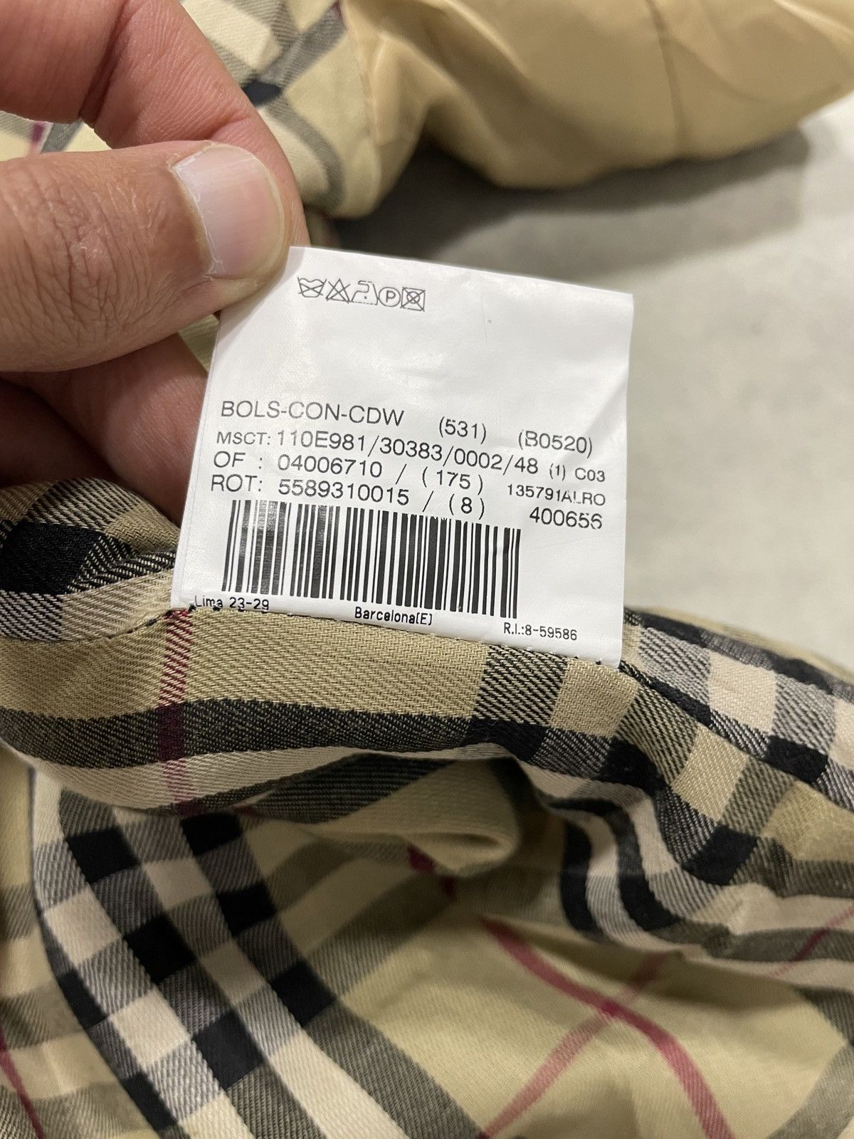 Burberry Vintage Wool Coat