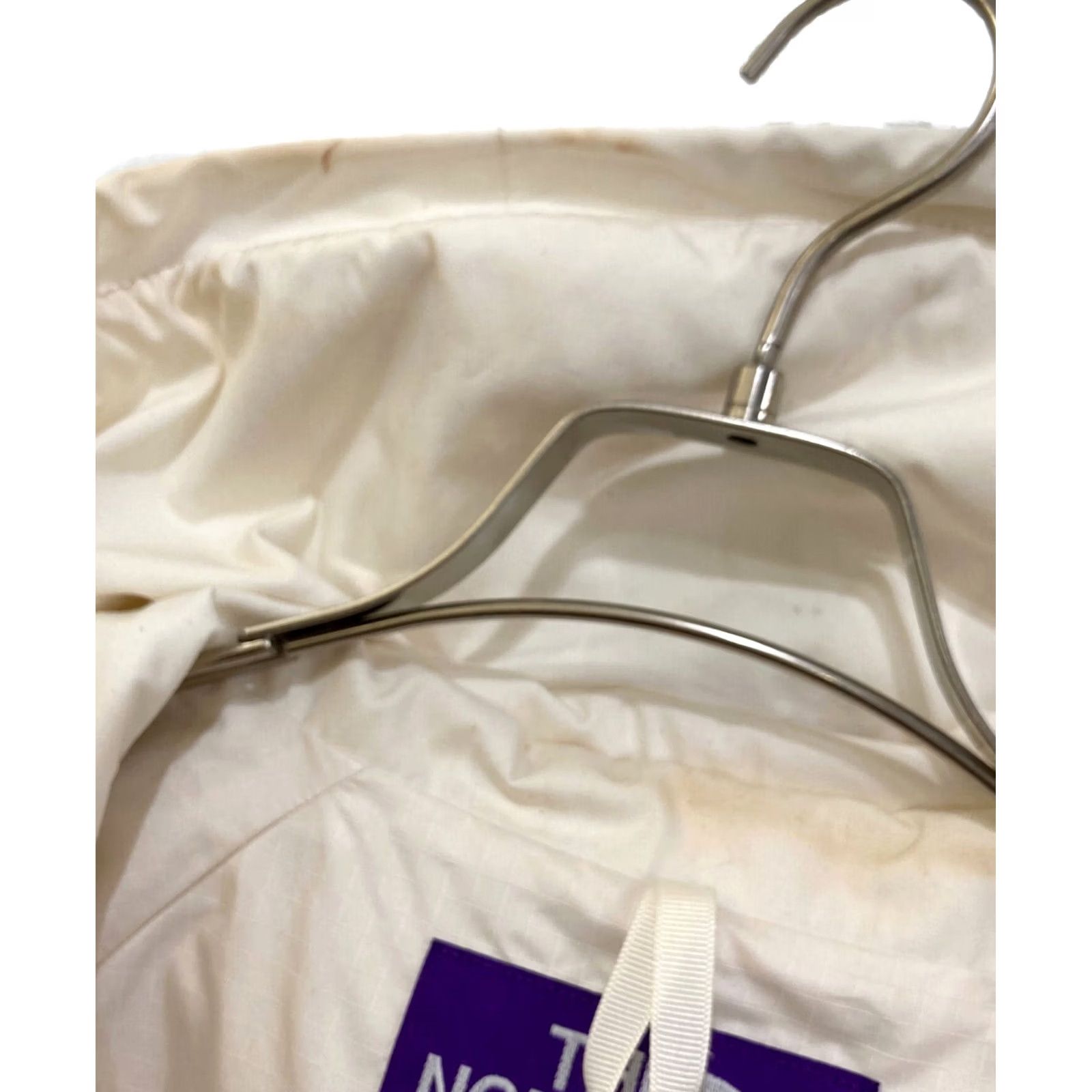 The North Face Purple Label THE NORTH FACE PURPLE LABEL 65/35 Mountain Parka Jacket Mens L Ivory Casual Travel 1990s Size US L / EU 52-54 / 3 - 7 Thumbnail