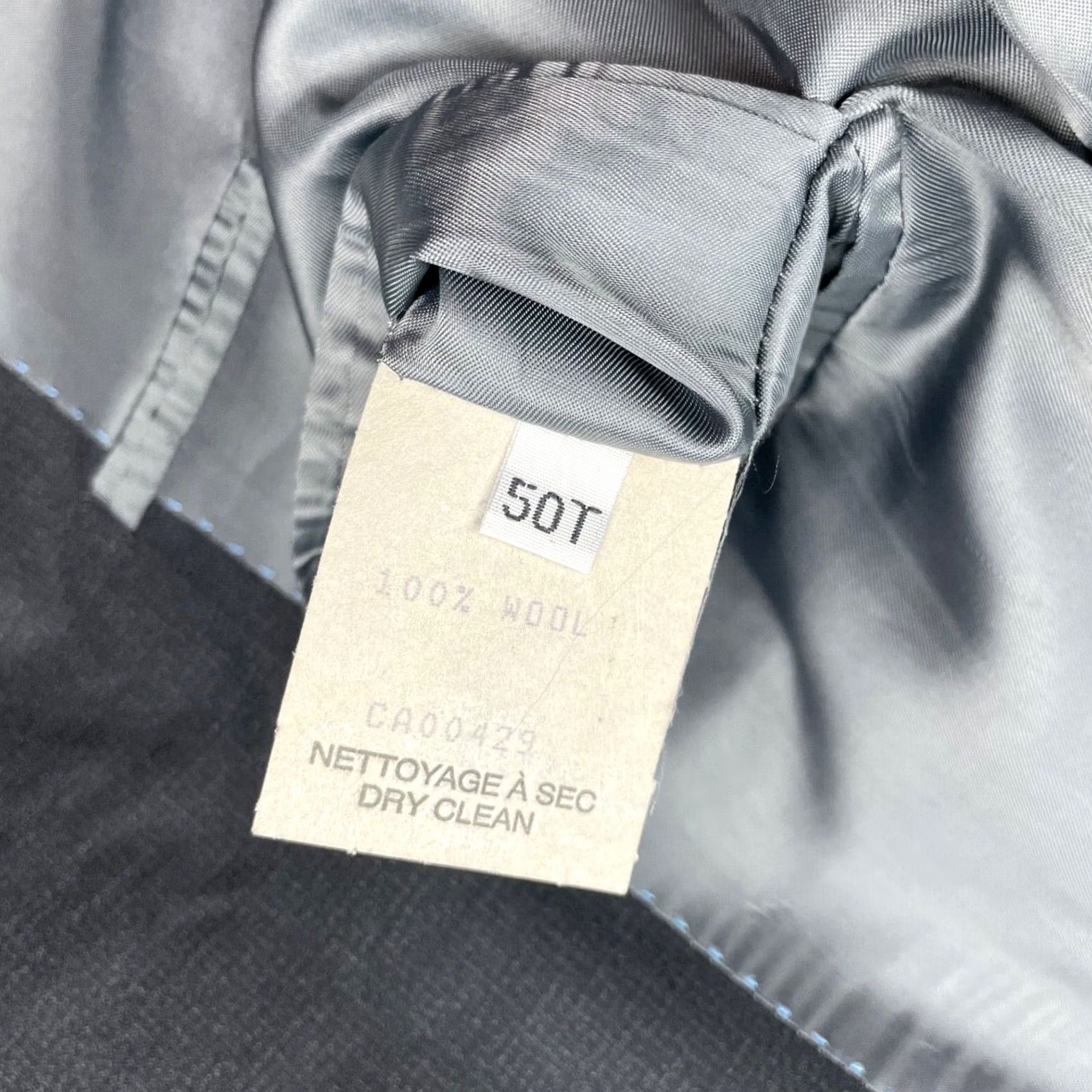 Peter Millar Peter Millar Men's Suit Gray 50L 36x30 100% Wool 2-Button Size 50R - 7 Thumbnail