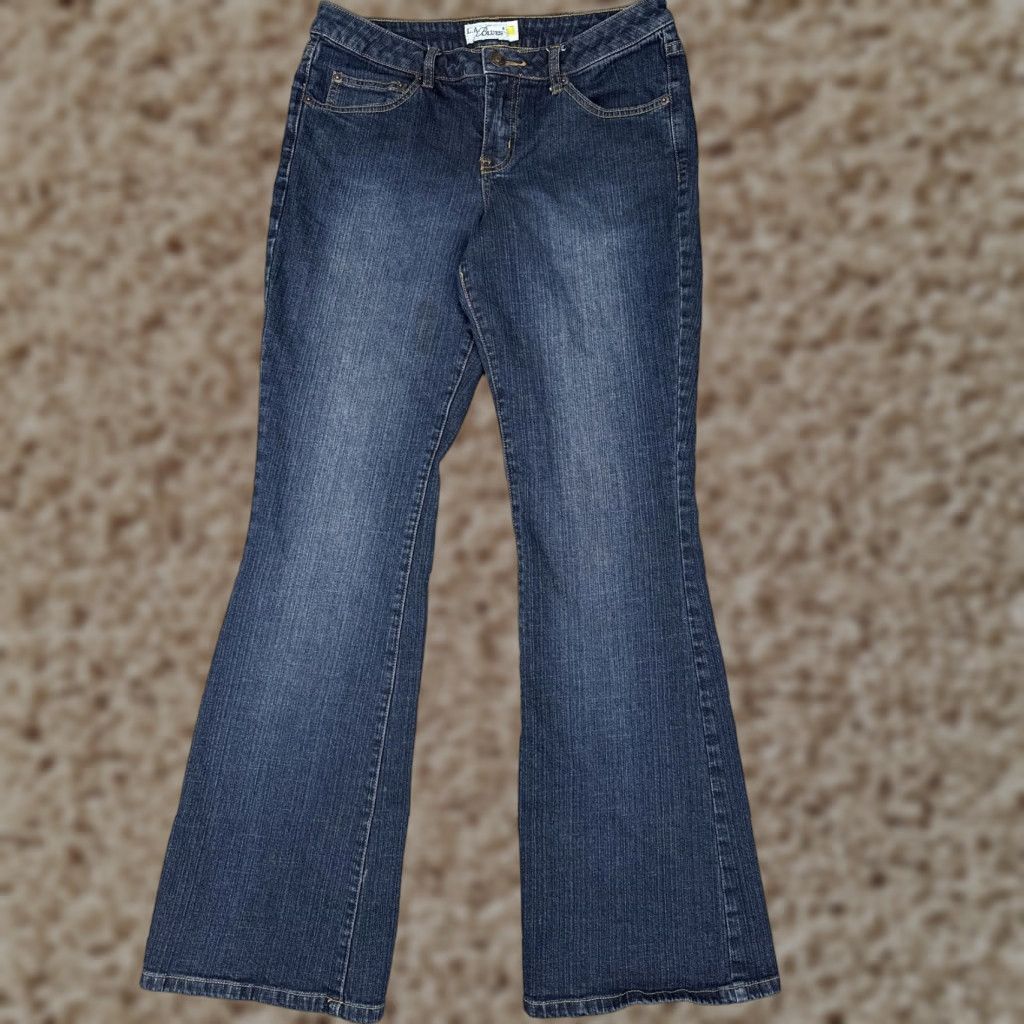 Vintage VINTAGE LA Blues Melrose Jeans Women 8 Blue Bootcut Denim Mid Rise 30x31 Blue Jeans Womens Mid Rise Bootcut 30 31 United States Size 30" / US 8 / IT 44 - 1 Thumbnail