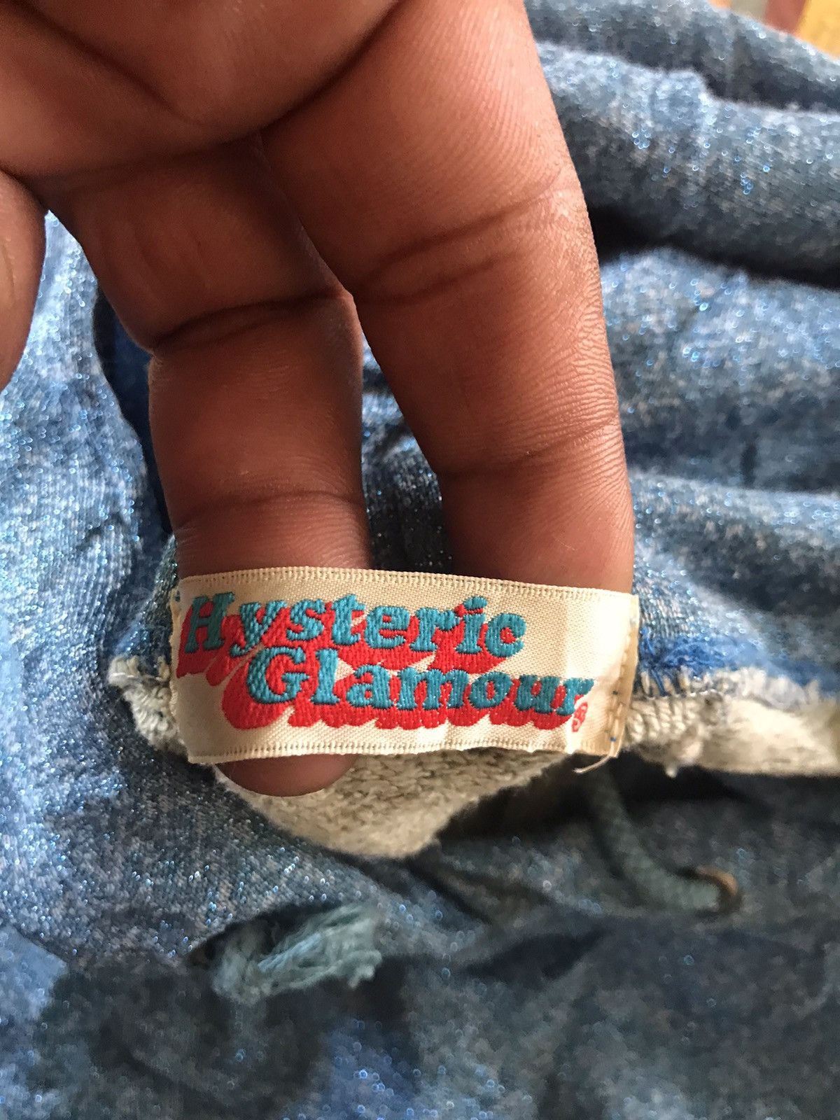 Hysteric Glamour 🔥🔥🔥VTG HYSTERIC GLAMOUR BLING BLING MATERIAL Size US S / EU 44-46 / 1 - 19 Thumbnail