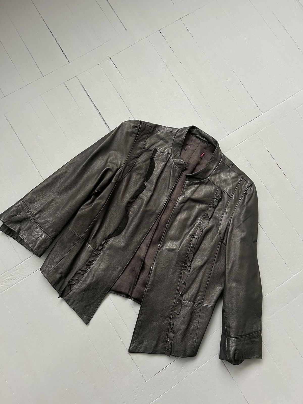 Other Avant-garde leather jacket Size M / US 6-8 / IT 42-44 - 2 Thumbnail