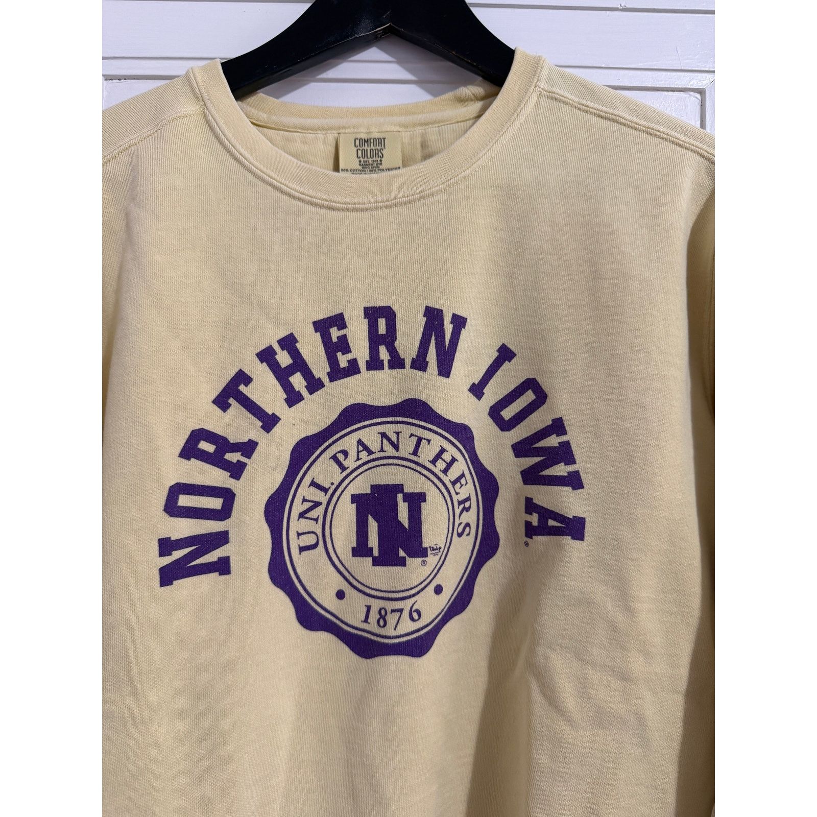 Comfort Colors University of Northern Iowa UNI Panthers Crewneck Size S Size S / US 4 / IT 40 - 2 Thumbnail
