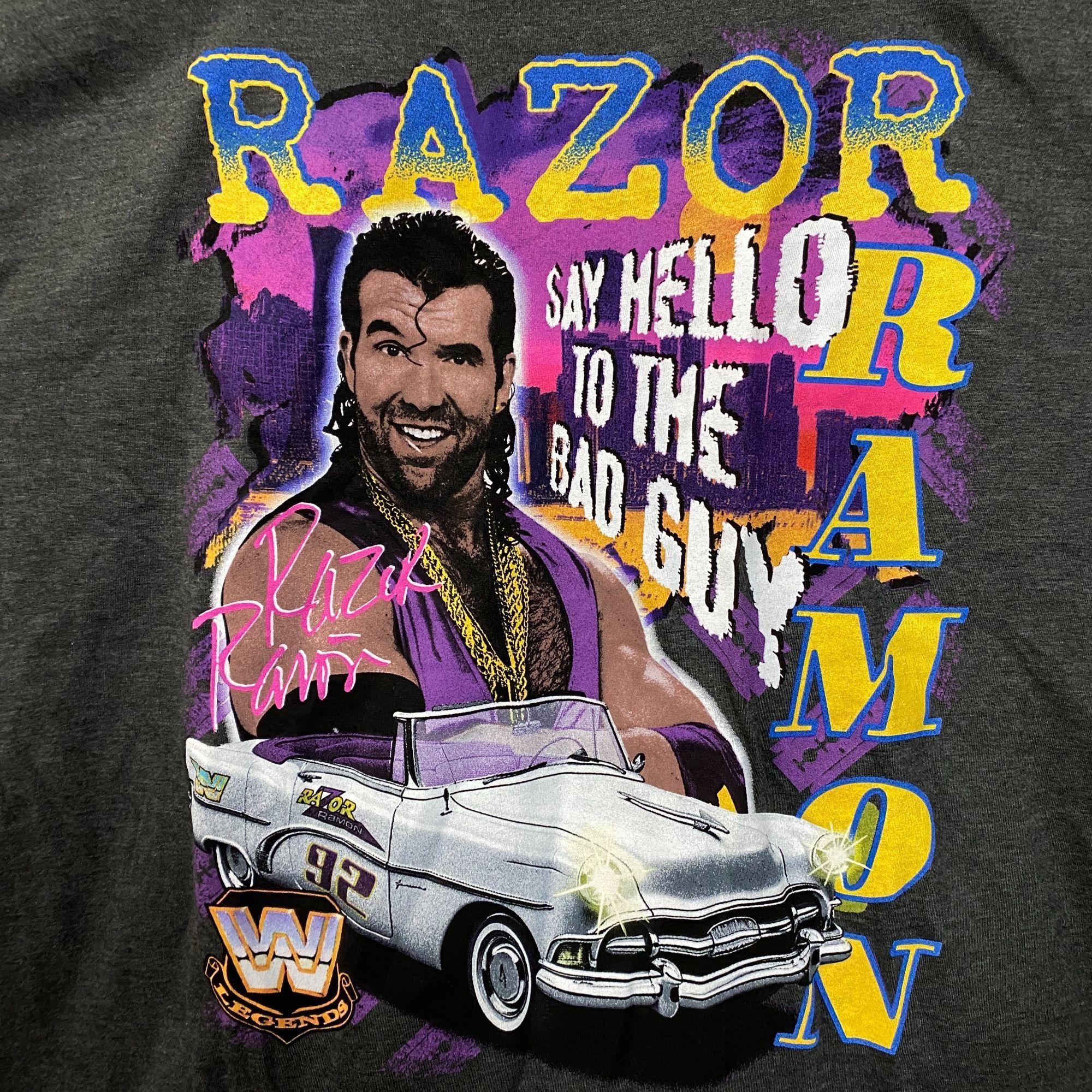 WWE WWE Razor Ramon Say Hello To The Bad Guy T-Shirt Large Size US L / EU 52-54 / 3 - 2 Thumbnail