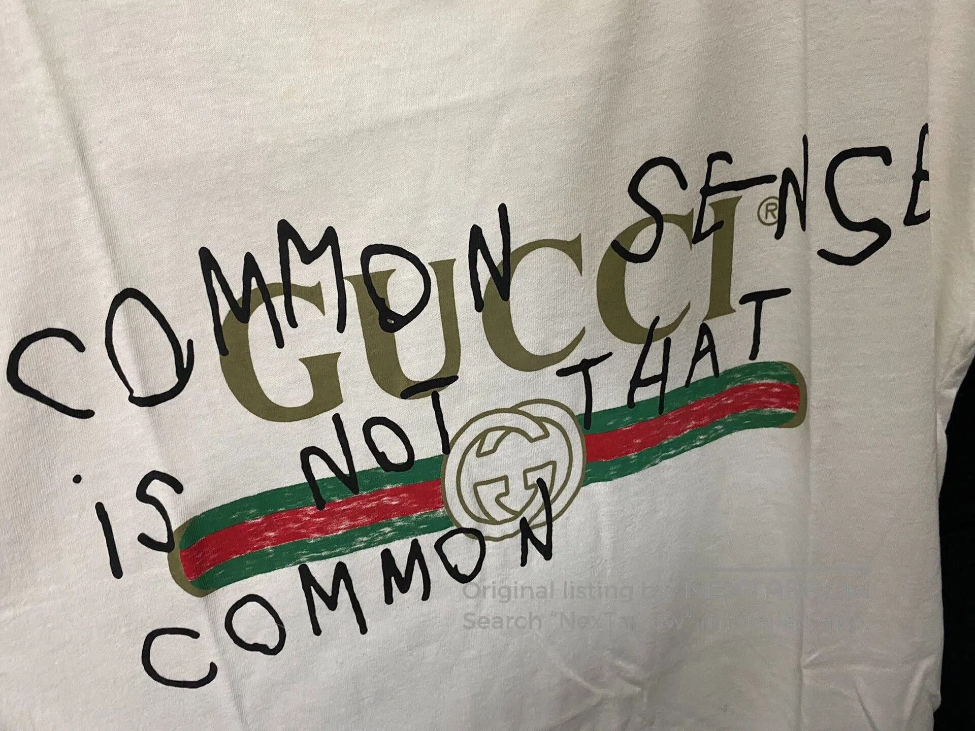 Gucci Gucci Graffiti Short Sleeve T-Shirt. Size XS / US 0-2 / IT 36-38 - 3 Thumbnail