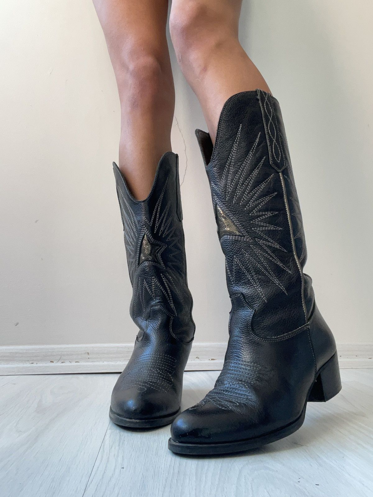 Vintage y2k cowboy boots Size US 6 / IT 36 - 2 Thumbnail