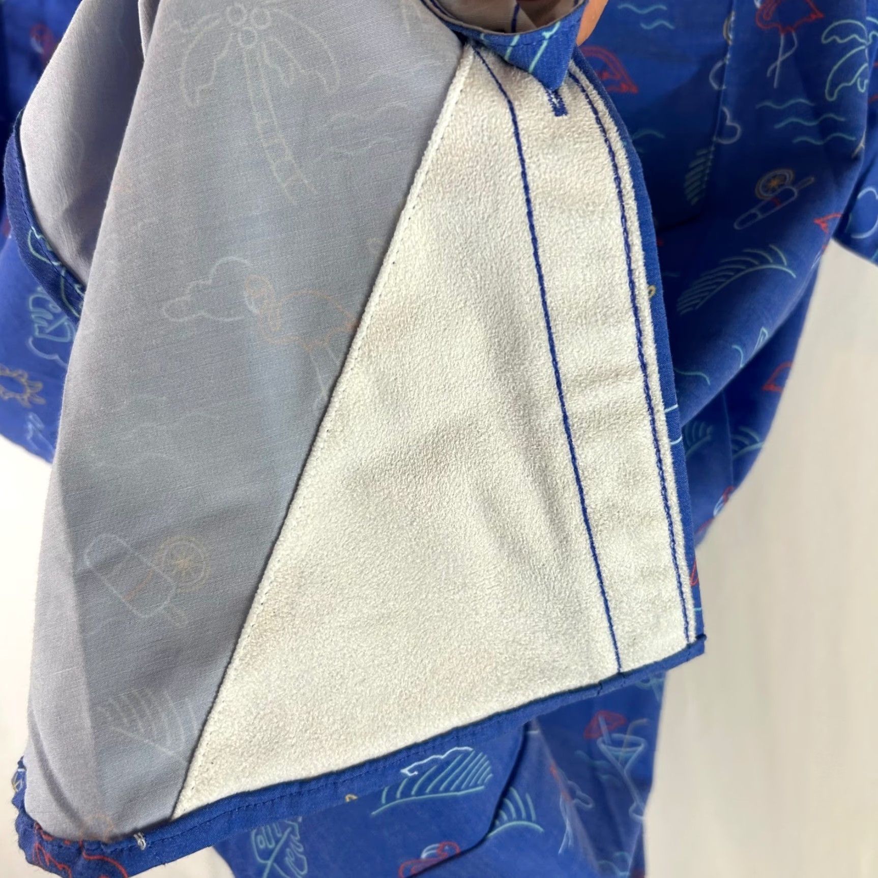 Vintage VINTAGE? No — Magellan Outdoors Fish Gear Button-Down Shirt Mens Large Blue Tropical Flamingo Shirt Size US L / EU 52-54 / 3 - 5 Thumbnail