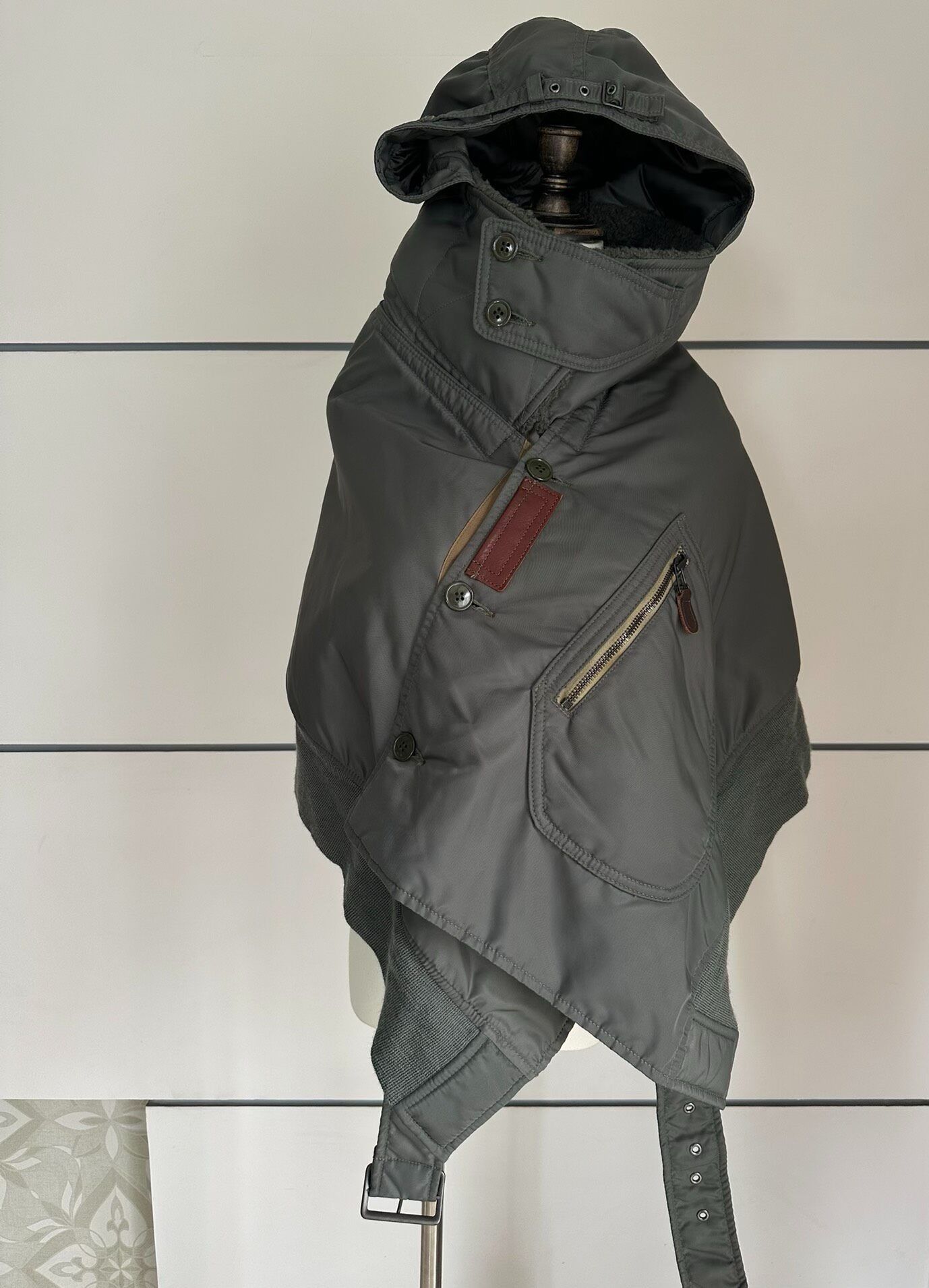 Junya Watanabe JUNYA WATANABE Watanabe Yumiharu 16AW MA1 Cloak Jacket| Size US M / EU 48-50 / 2 - 4 Thumbnail