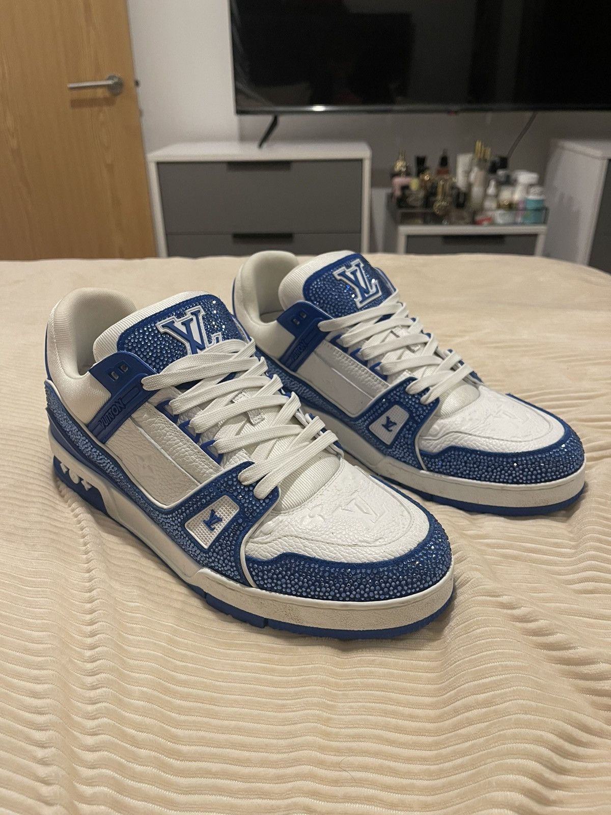 Louis Vuitton LV Trainer Sneaker Size US 11 / EU 44 - 2 Thumbnail
