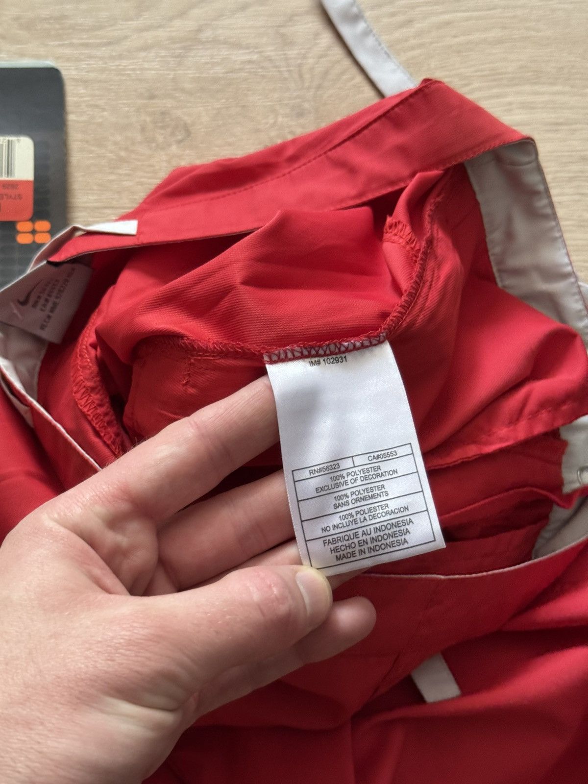 Vintage Vintage 90’s Nike y2k Japanese Red Every Day Women’s Pants Size 27" / US 4 / IT 40 - 7 Thumbnail