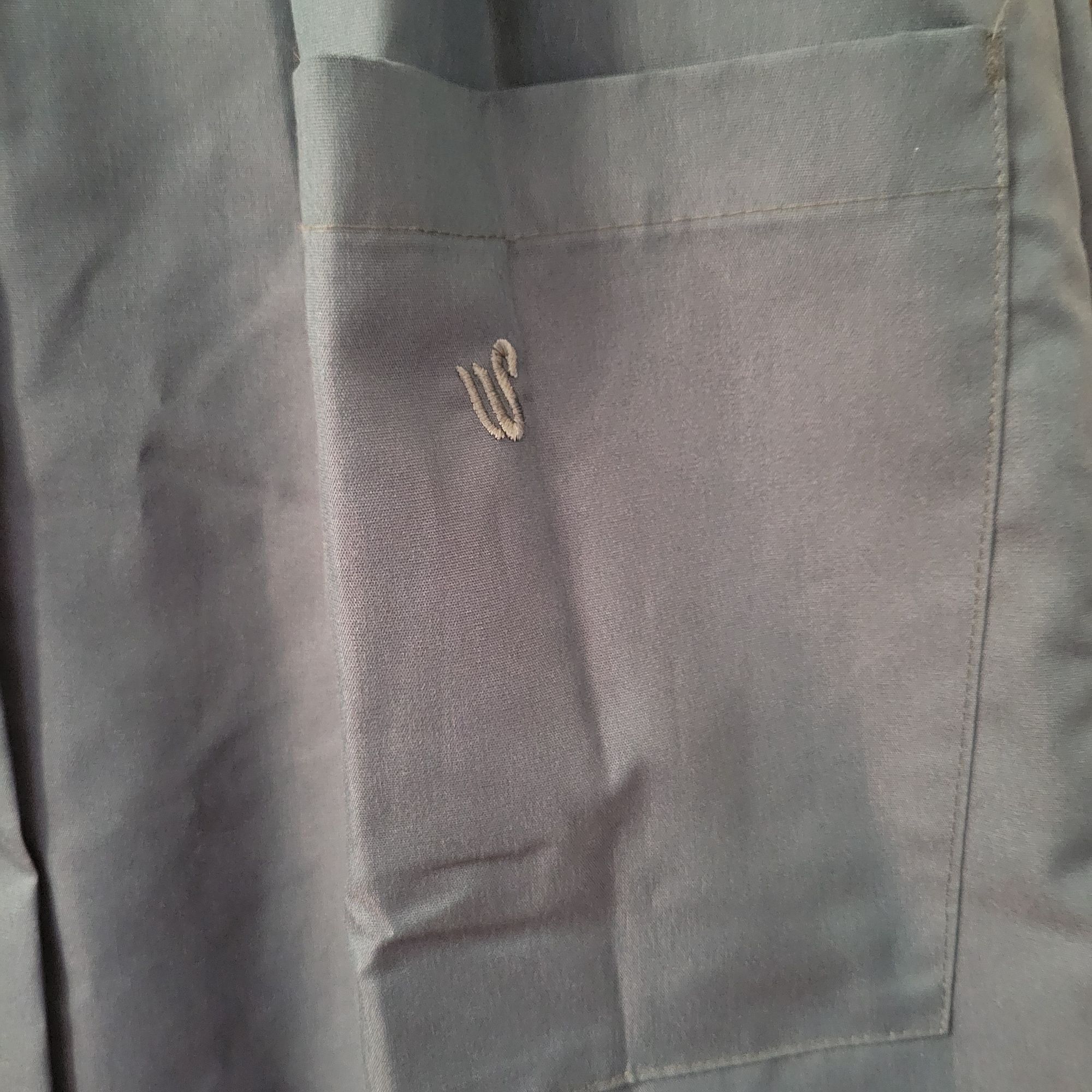 Other Working Scrubs Dress White Swan S Sleeveless Jumper Button Size S / US 4 / IT 40 - 4 Thumbnail
