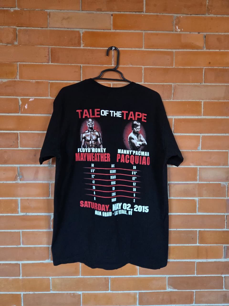 Vintage 2012 Floyd Mayweather vs Pacquiao Size US L / EU 52-54 / 3 - 5 Thumbnail