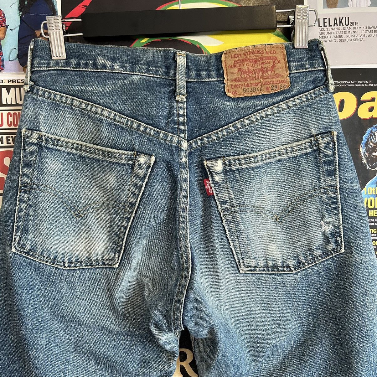 Levi's Vintage 503BXX 90s Selvedge Denim Size US 28 / EU 44 - 9 Thumbnail