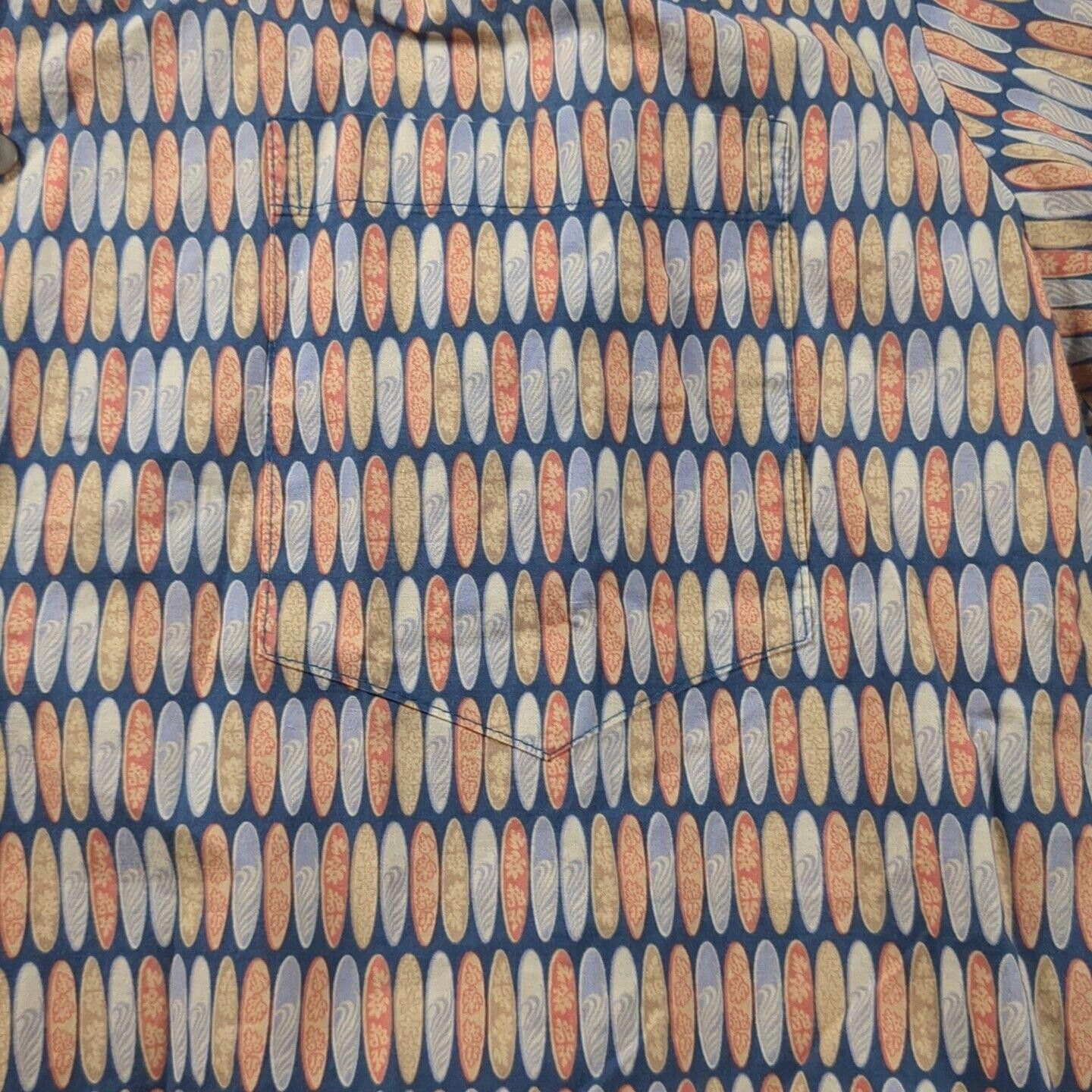 Tori Richard Tori Richard Hawaiian Shirt Men L Surfboards AOP Button Up Size US L / EU 52-54 / 3 - 4 Thumbnail