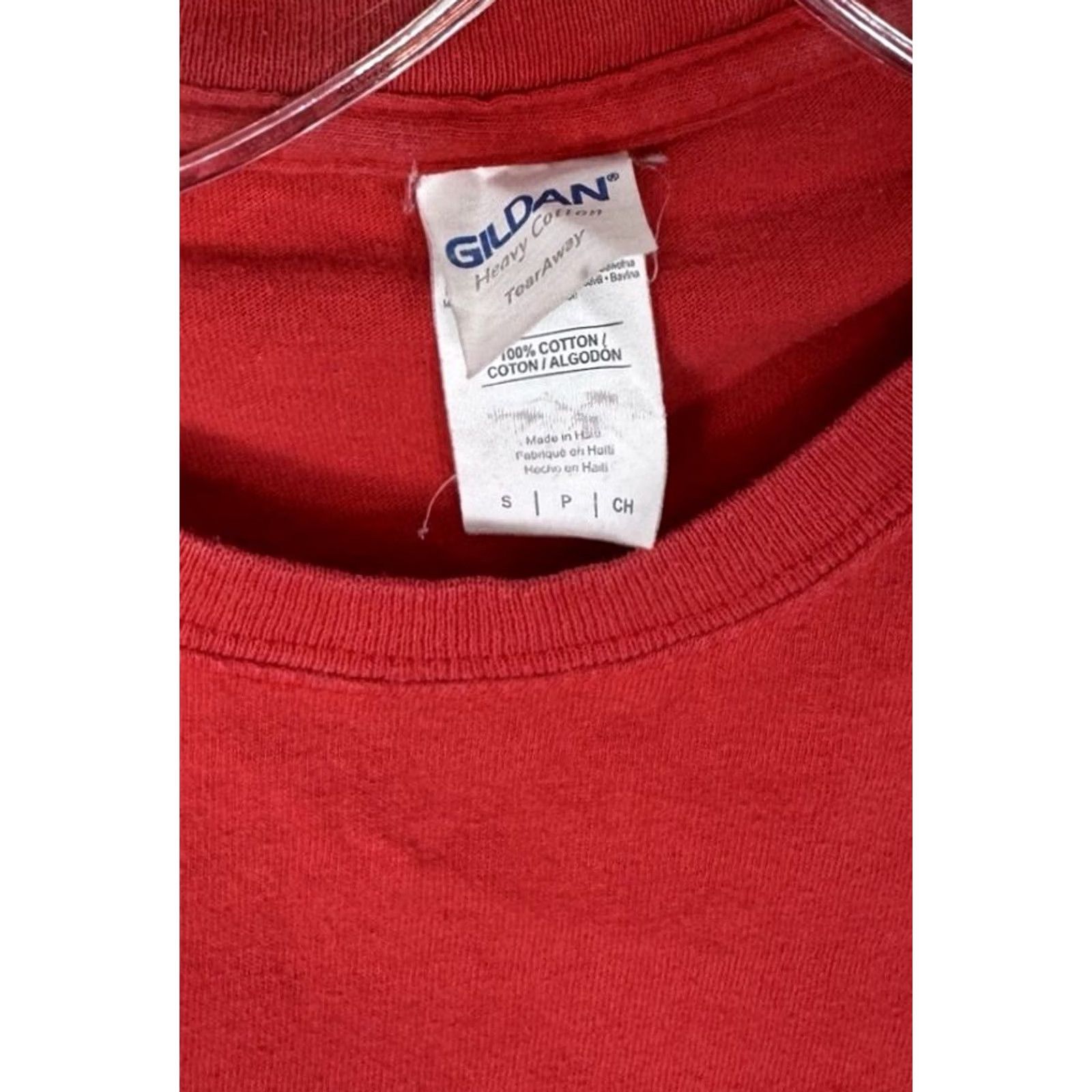 Gildan NC State Wolfpack Red Tee Shirt Men’s Small Hearts Logo Short Sleeve University Size US S / EU 44-46 / 1 - 3 Thumbnail