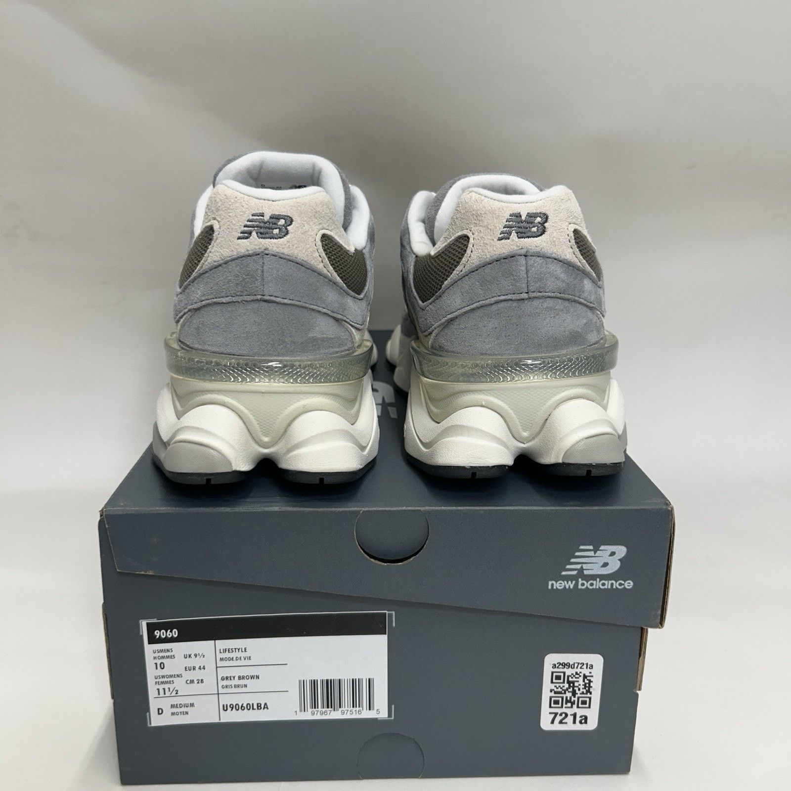 New Balance New Balance 9060 “Slate Grey/Timberwolf” U9060LBA Size US 10 / EU 43 - 4 Thumbnail