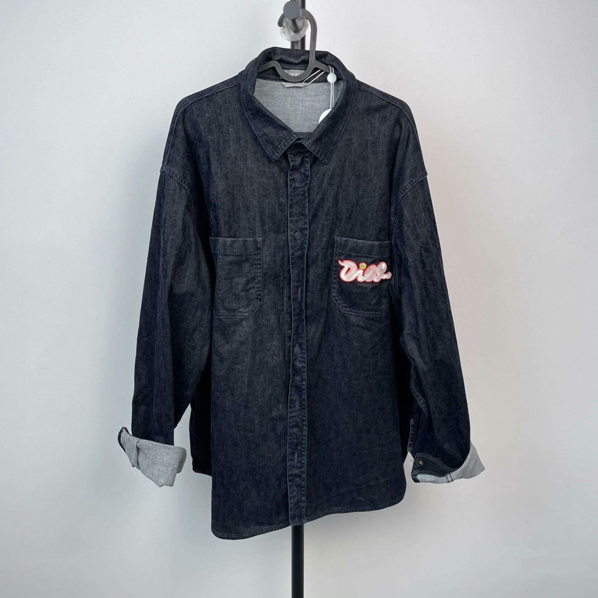 Dior Dior Denim Blue Jacket 43 Women Size L / US 10 / IT 46 - 1 Thumbnail