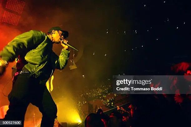 Travis Scott Rare 2015 Travis Scott Rodeo Green Olive Bomber Jacket Size US L / EU 52-54 / 3 - 15 Thumbnail
