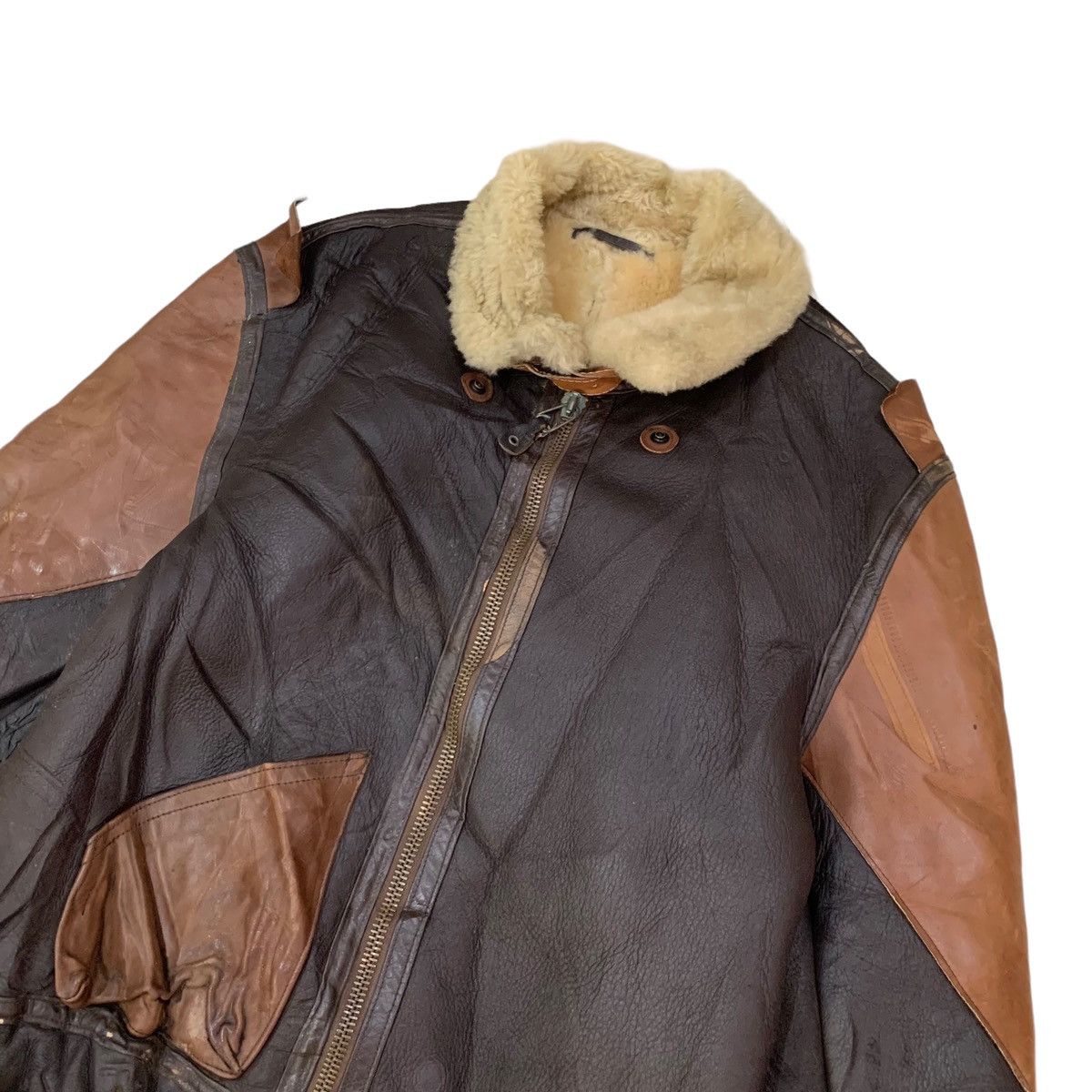 Willis & Geiger 🔥Willis & Geiger Type B3 Shearling Sheepskin Leather Jacket Size US M / EU 48-50 / 2 - 8 Thumbnail
