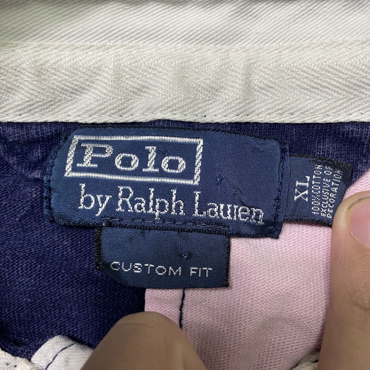 Polo Ralph Lauren × Ralph Lauren × Vintage Vintage Ralph Lauren #9 Big Pony long sleeve polos Size US XL / EU 56 / 4 - 4 Thumbnail