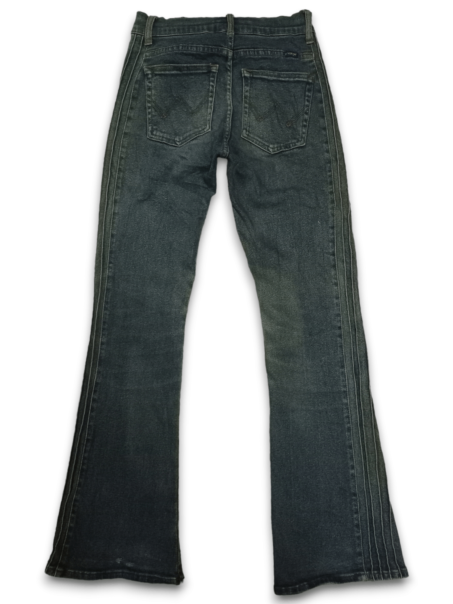 Wrangler Vintage Wrangler Bell Bottoms Mud Wash Flare Jeans Size 24" / US 00 / IT 34 - 2 Thumbnail