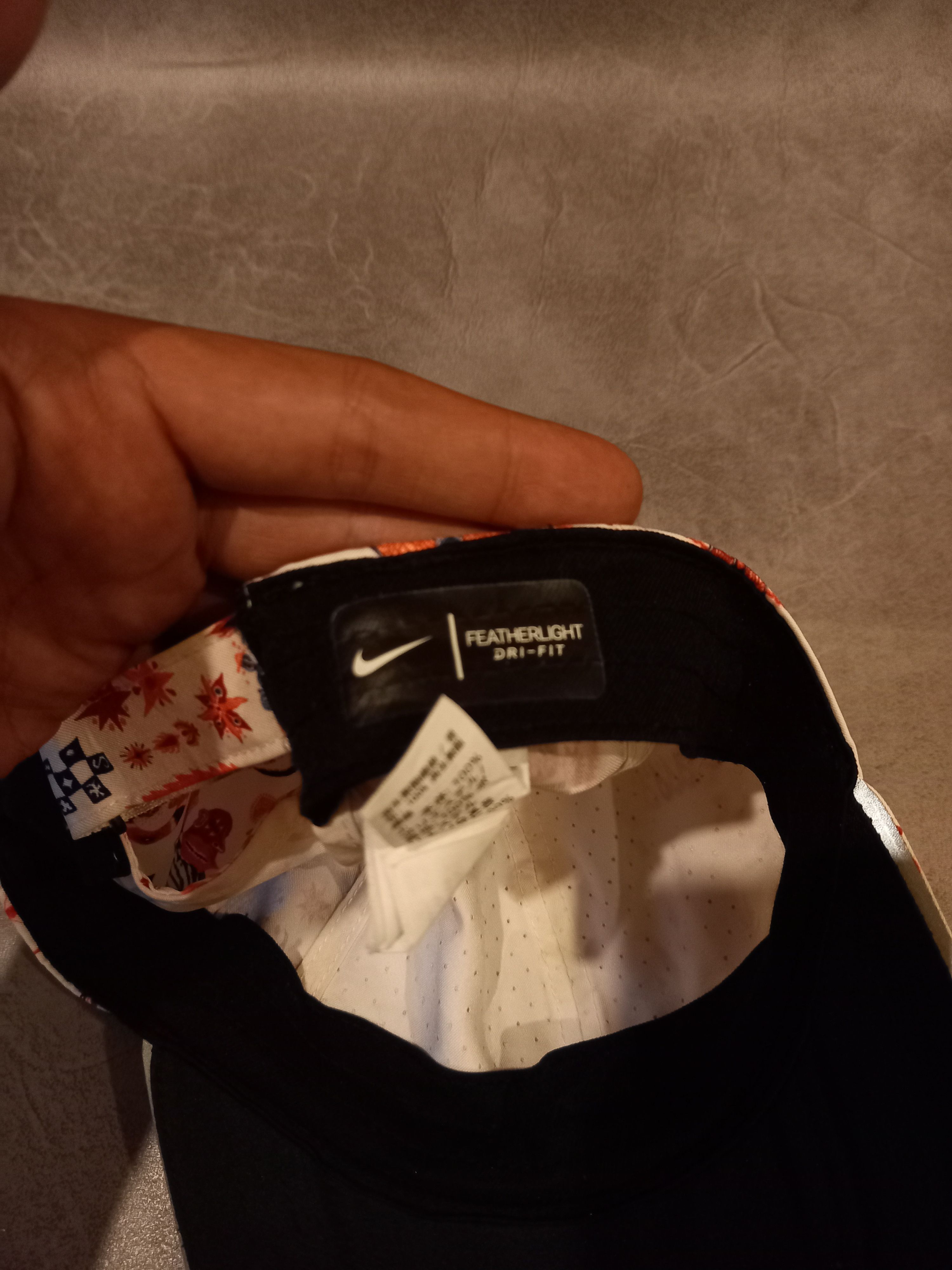 Nike Nike Running Hat Doodle Dri Fit Featherlight Size ONE SIZE - 3 Thumbnail