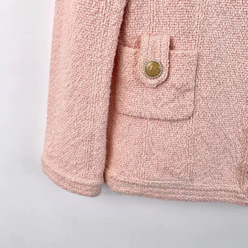Chanel Chanel Pink Jacket for Women . Size XXS / US 00 / IT 34 - 4 Thumbnail