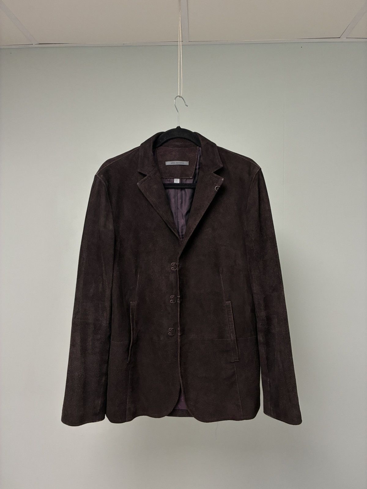 John Varvatos Suede hook and bar jacket EU 48 USA 38 Size US M / EU 48-50 / 2 - 5 Thumbnail