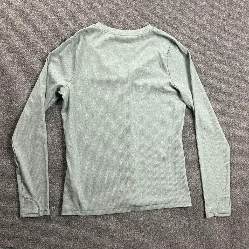 Athleta Athleta Top Womens Large V-Neck Henley Casual Long Sleeve Size L / US 10 / IT 46 - 6 Thumbnail