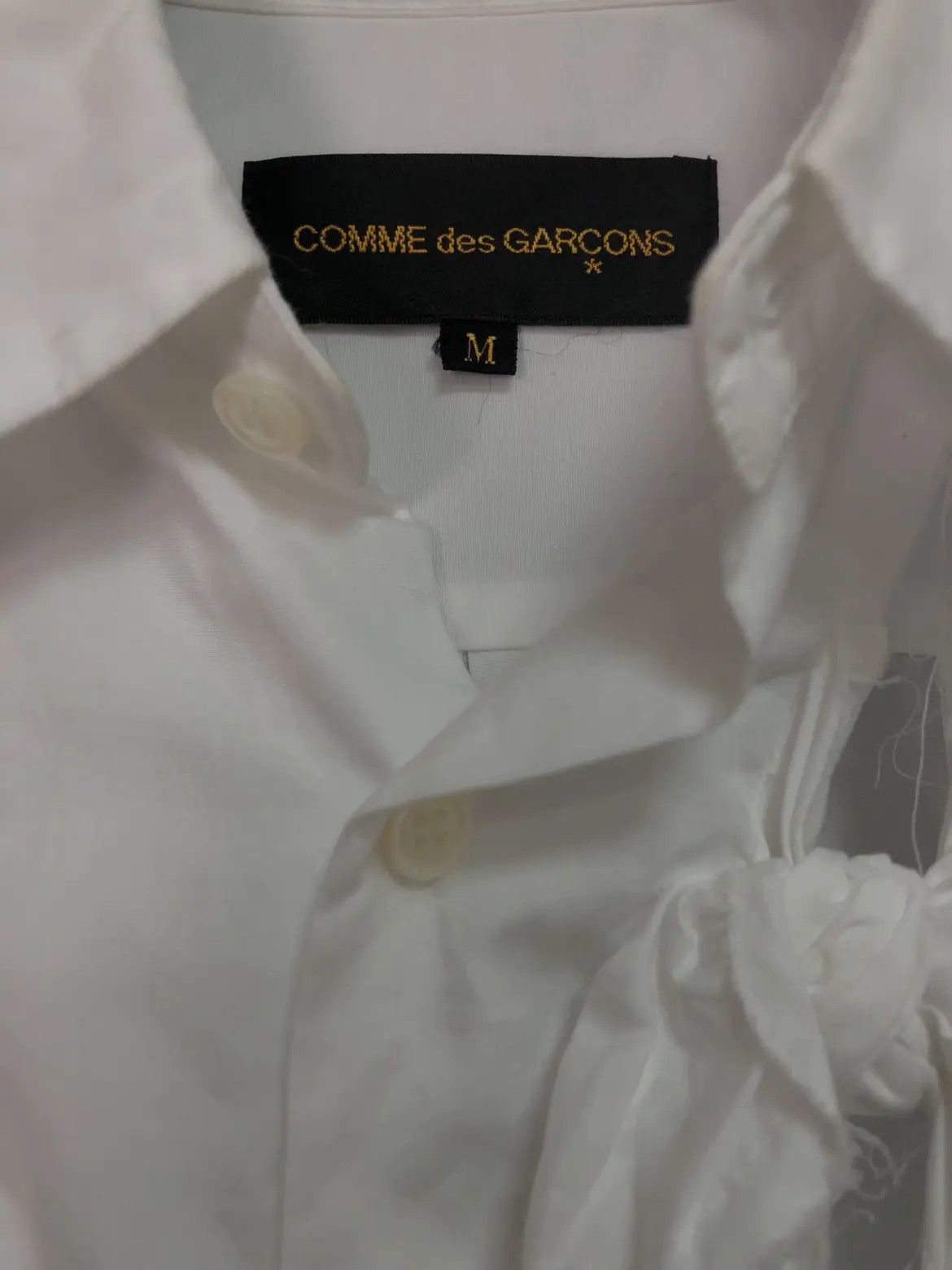 Comme des Garcons Comme des Garcons 03SS extreme unbalancement shirt Size US M / EU 48-50 / 2 - 4 Thumbnail