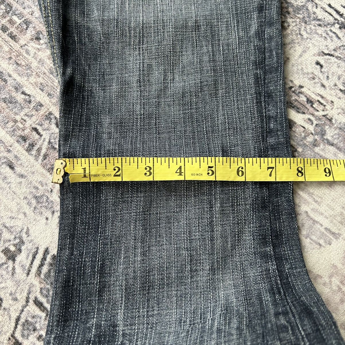 Japanese Brand Oririn Rabbit Flared Jeans Size 32" / US 10 / IT 46 - 18 Thumbnail